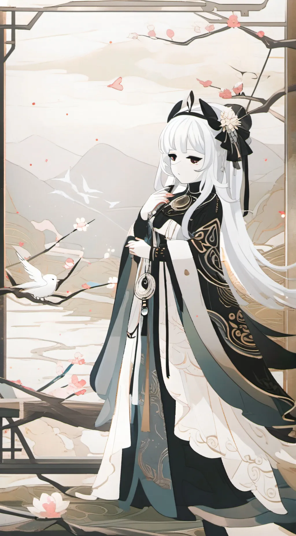 ai character: Marshmallow background