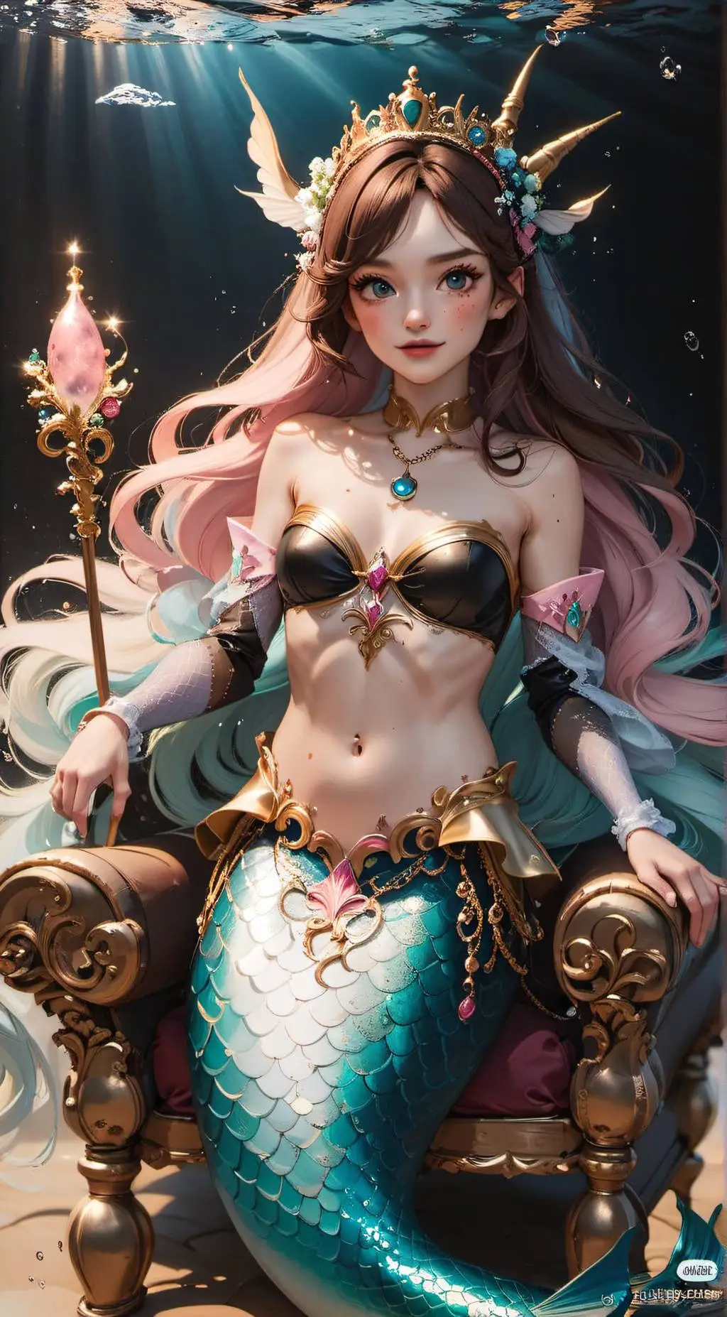 ai character: Merma background