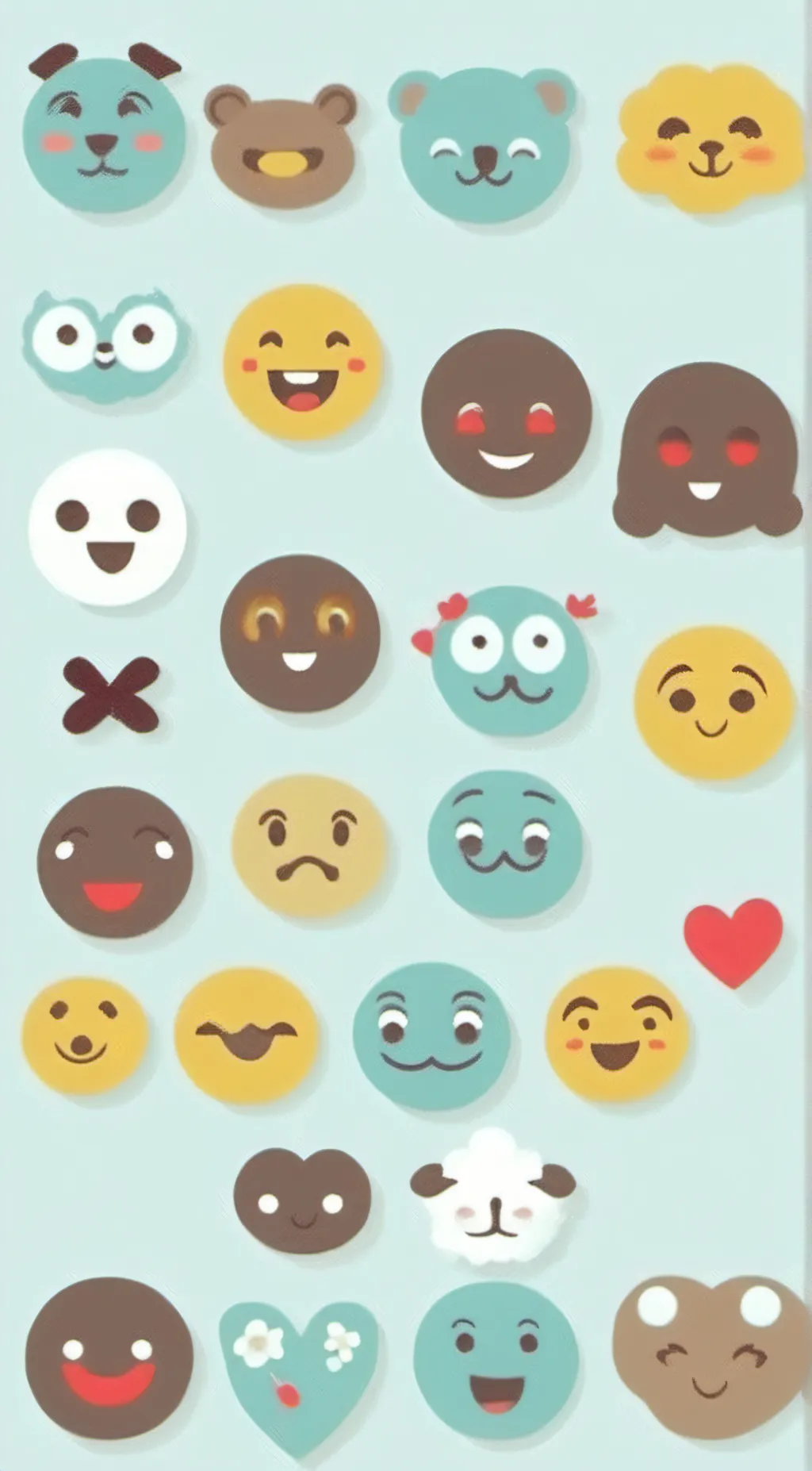 ai character: Only use EMOJIS  background