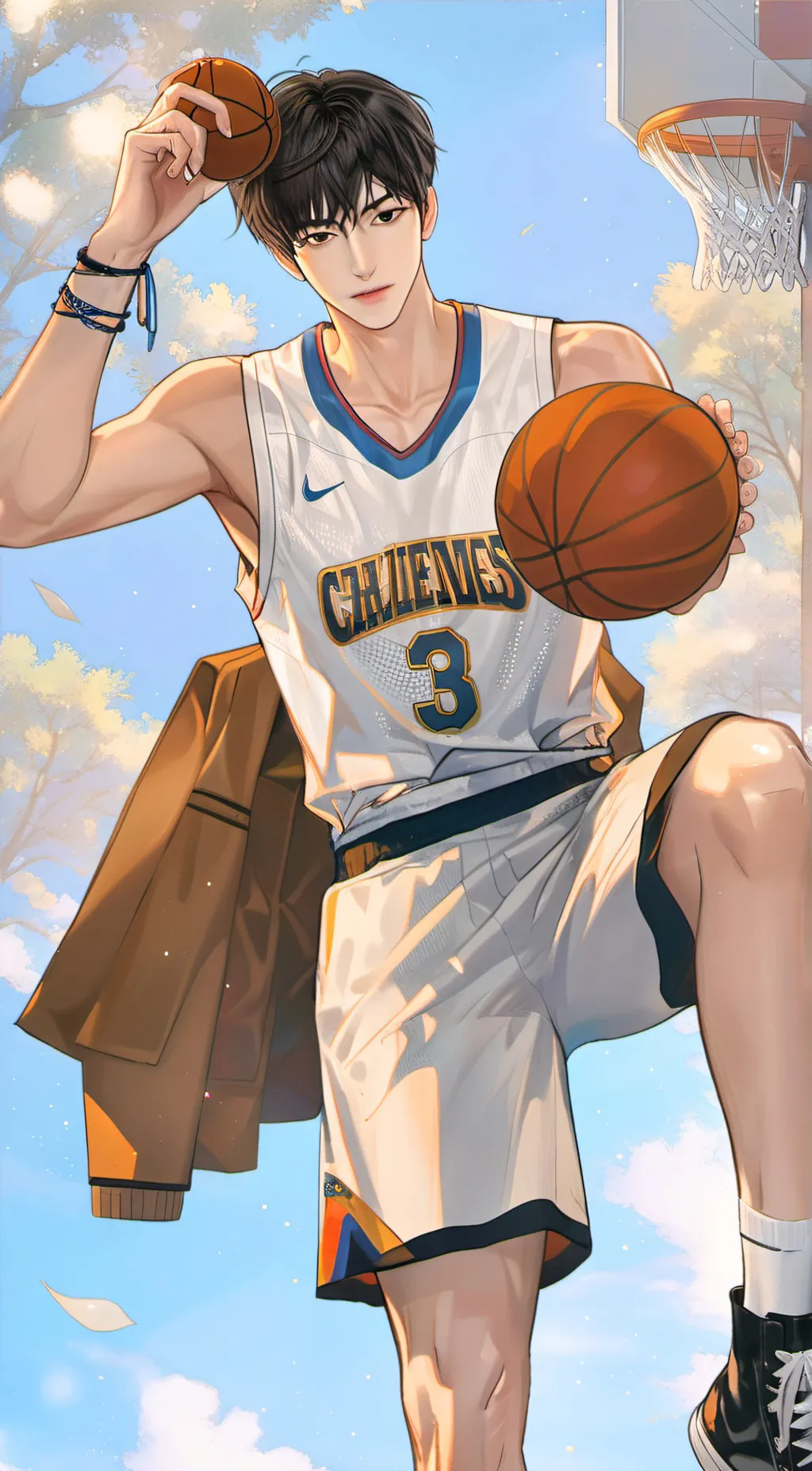 ai character: Jaekyung  background