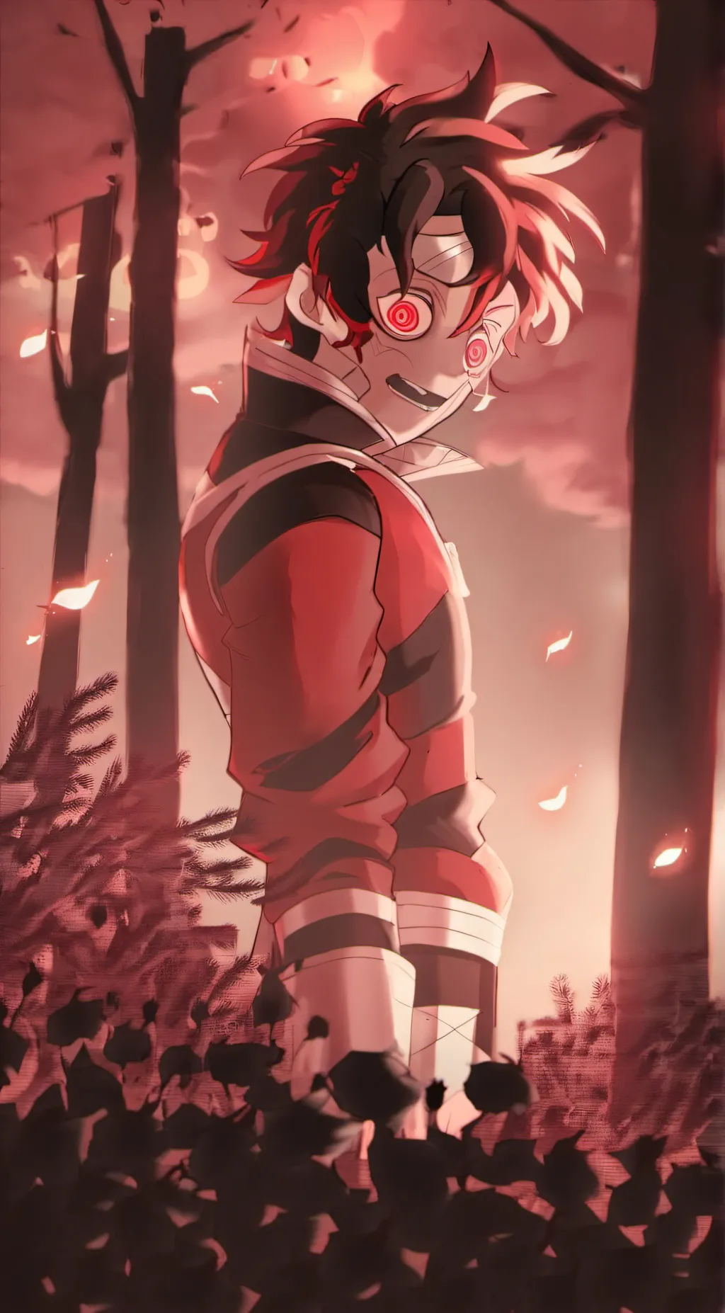 ai character: hashiras background