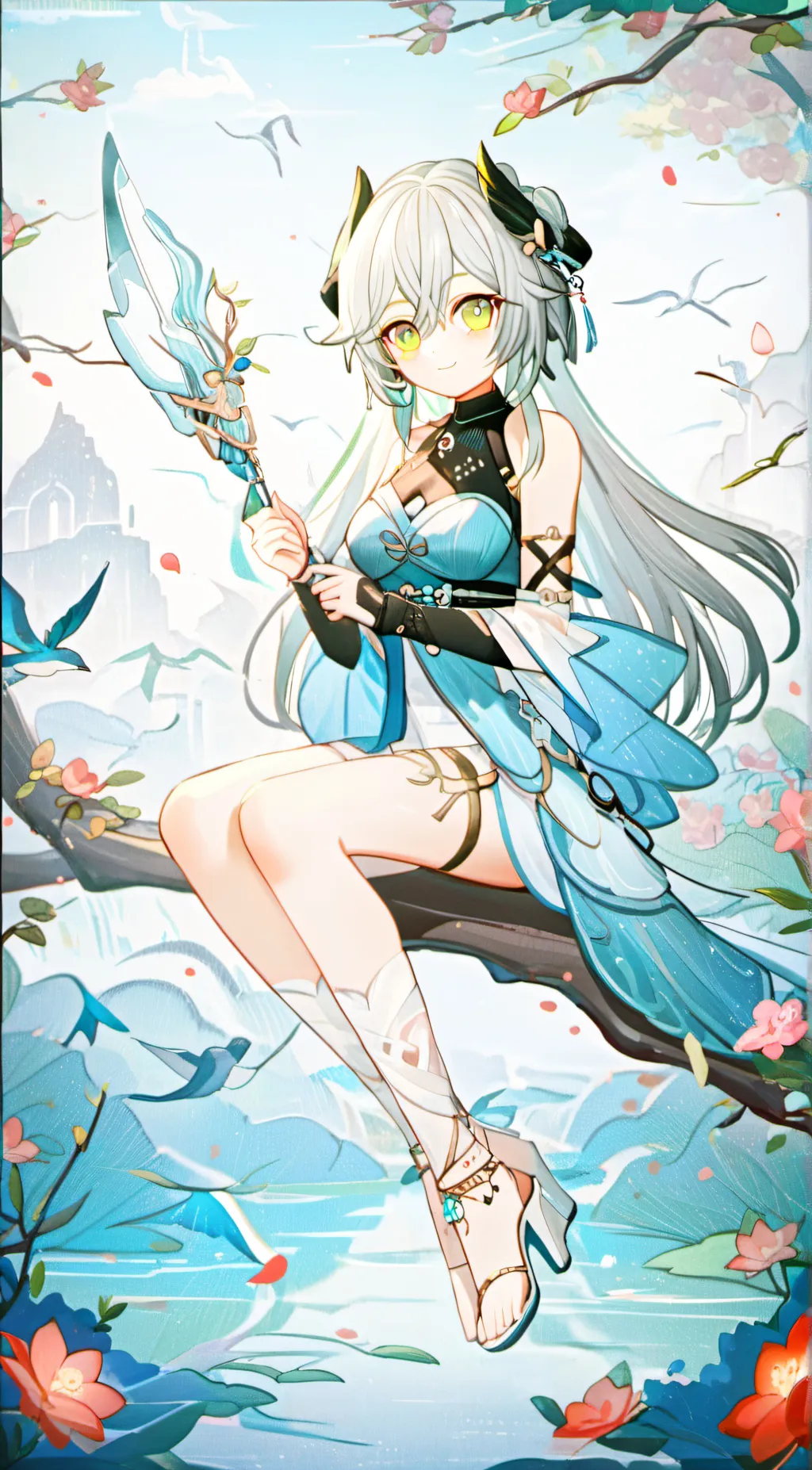 ai character: Nahida background