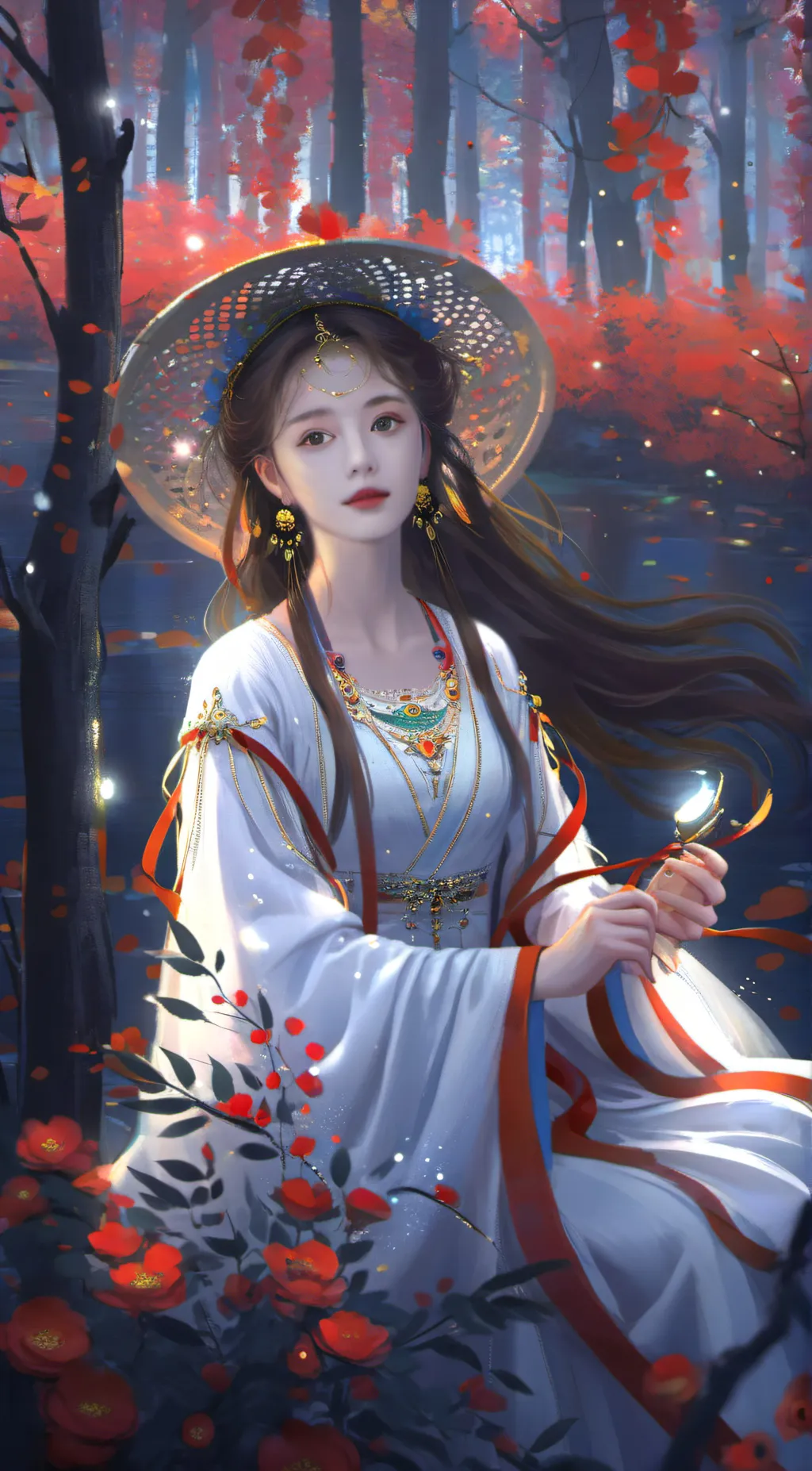 ai character: 小漓 background