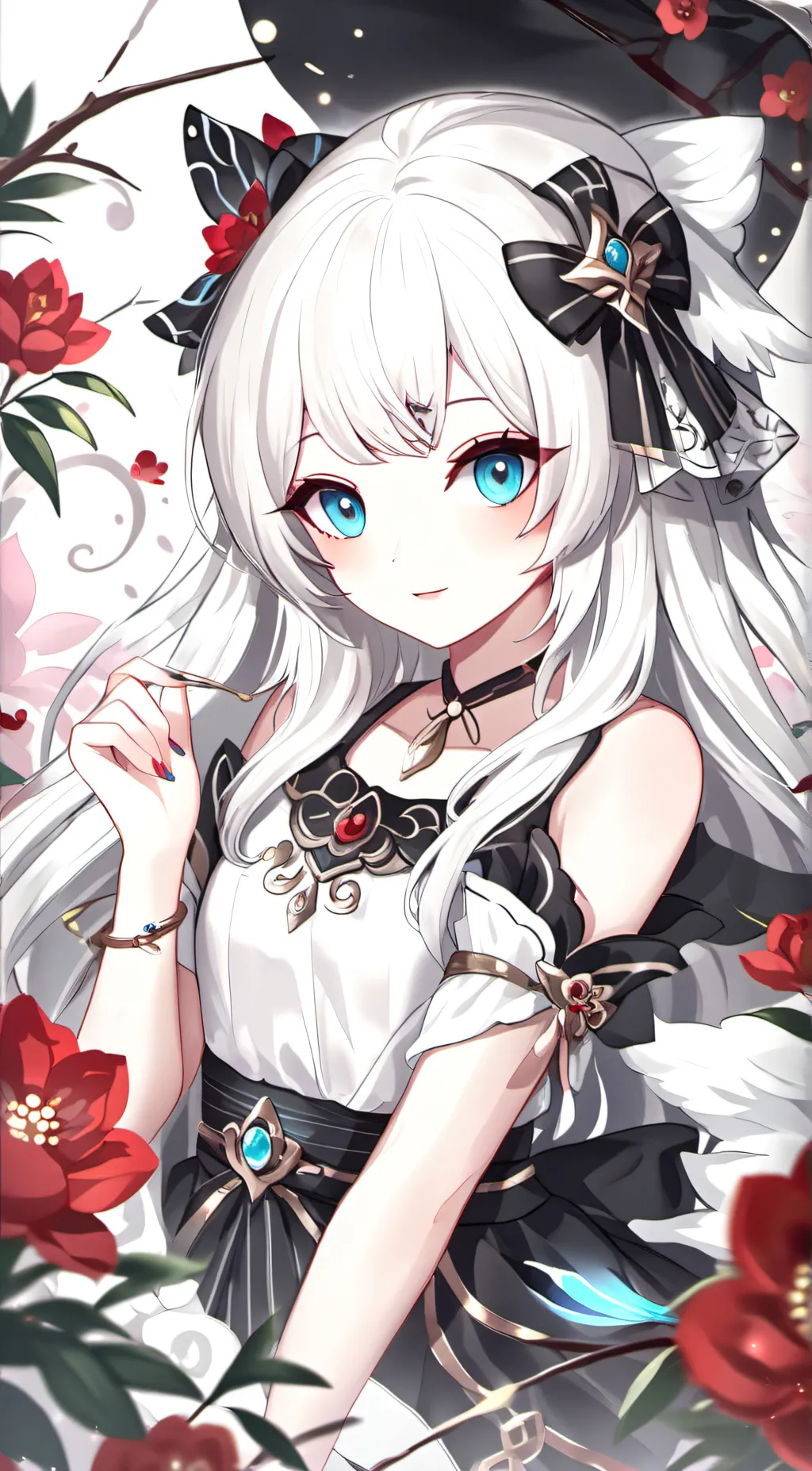 ai character: ={🤍Kiki🤍}= background