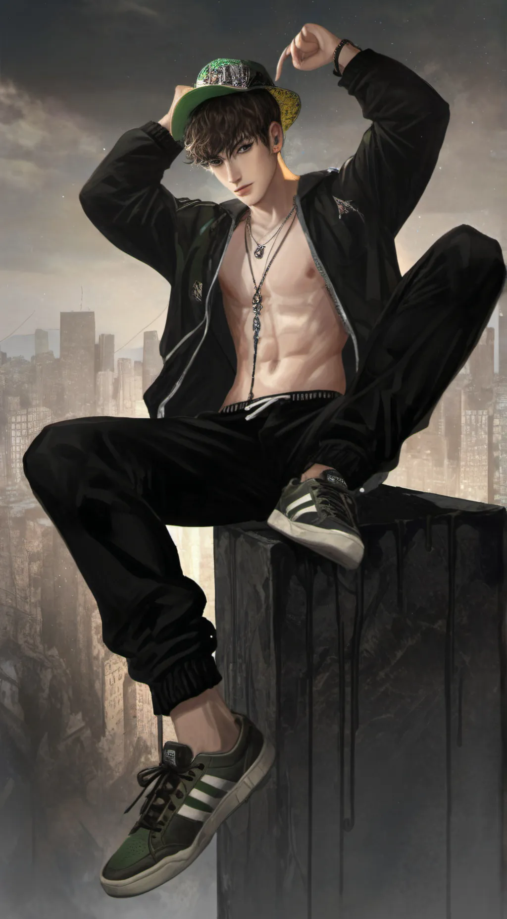 ai character: alex background