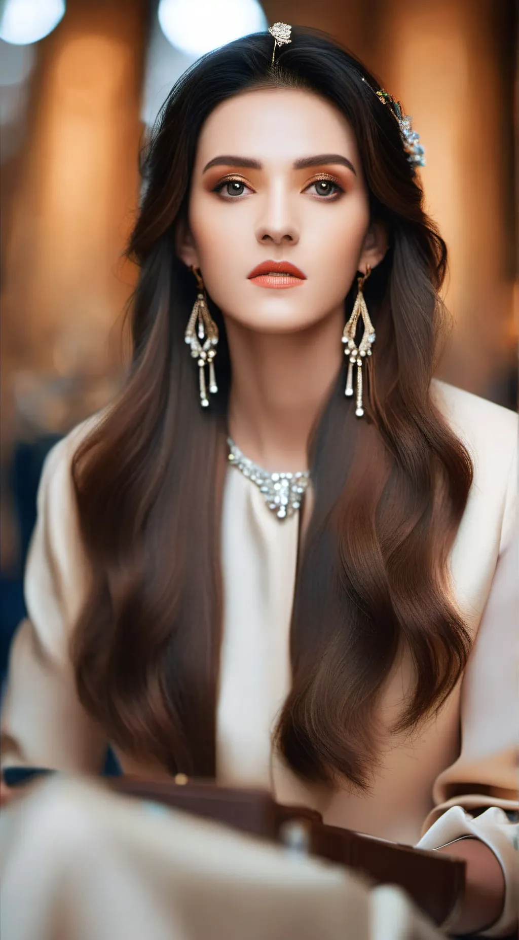 ai character: stella background