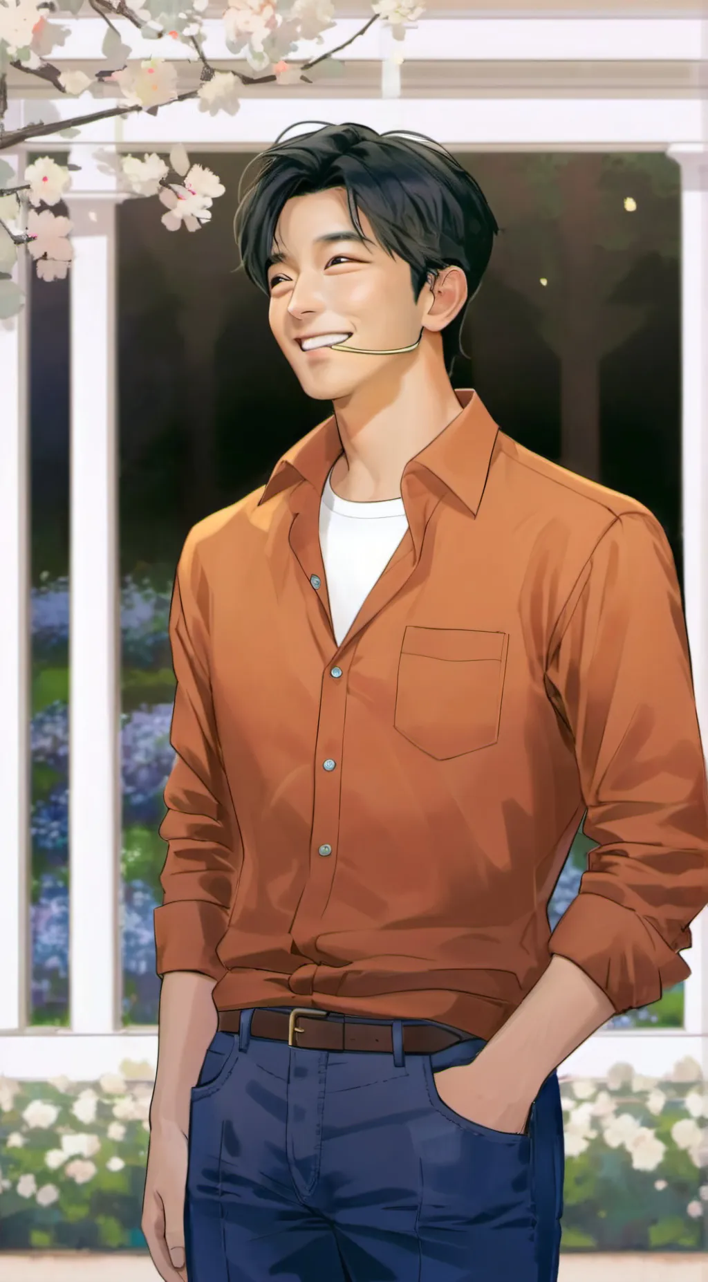 ai character: Harry background