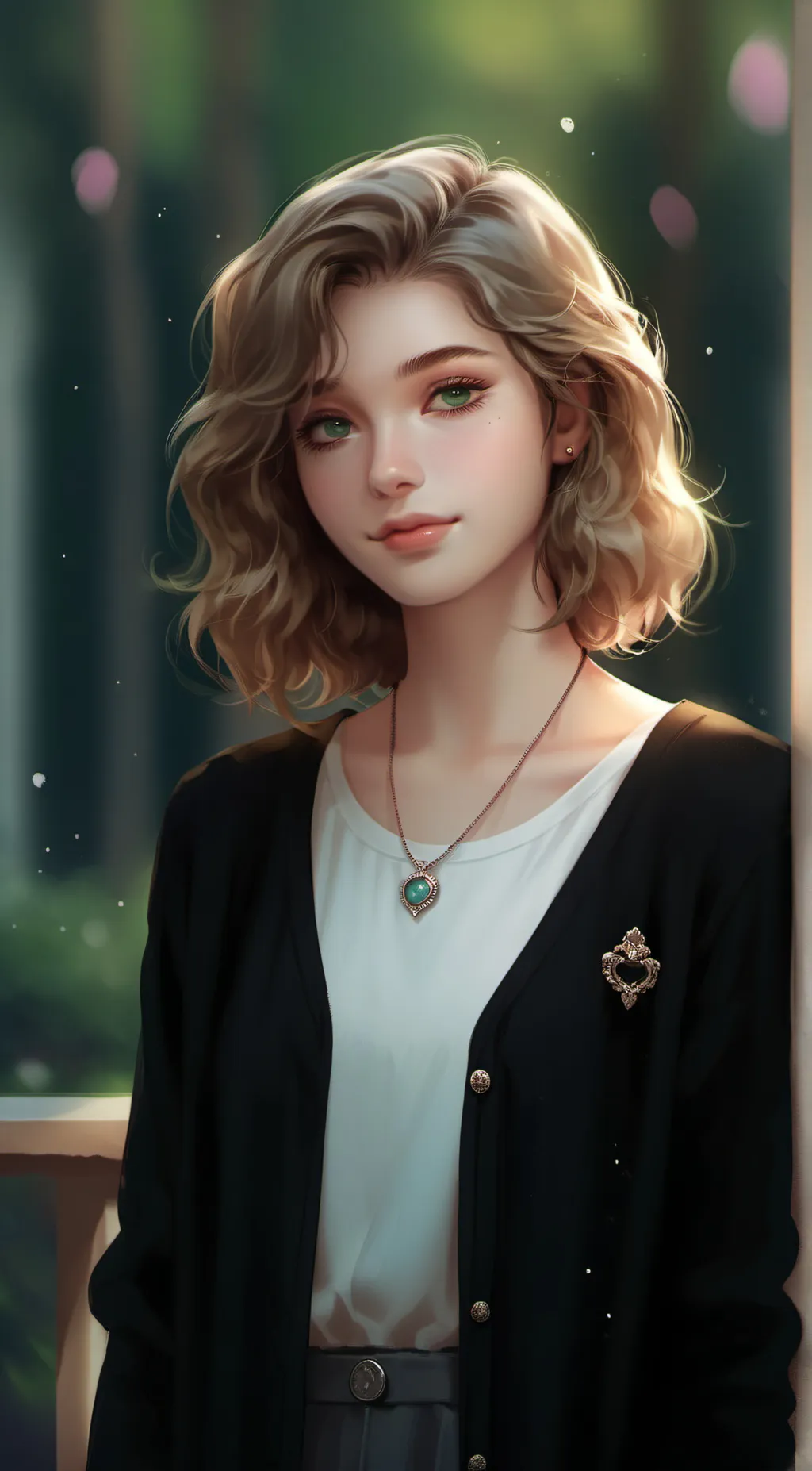 ai character: Maddie background