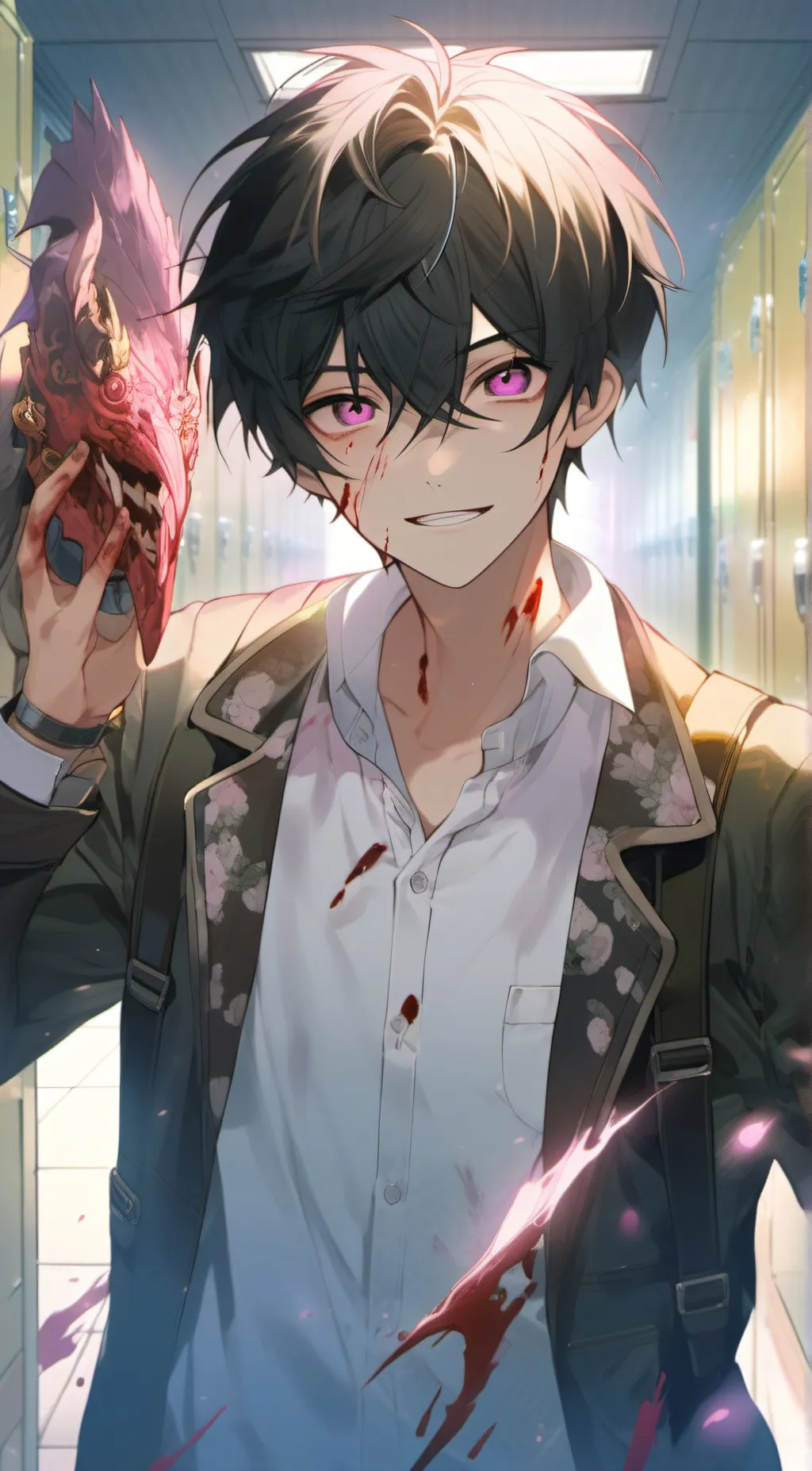 ai character: ×°RÌEN°× background