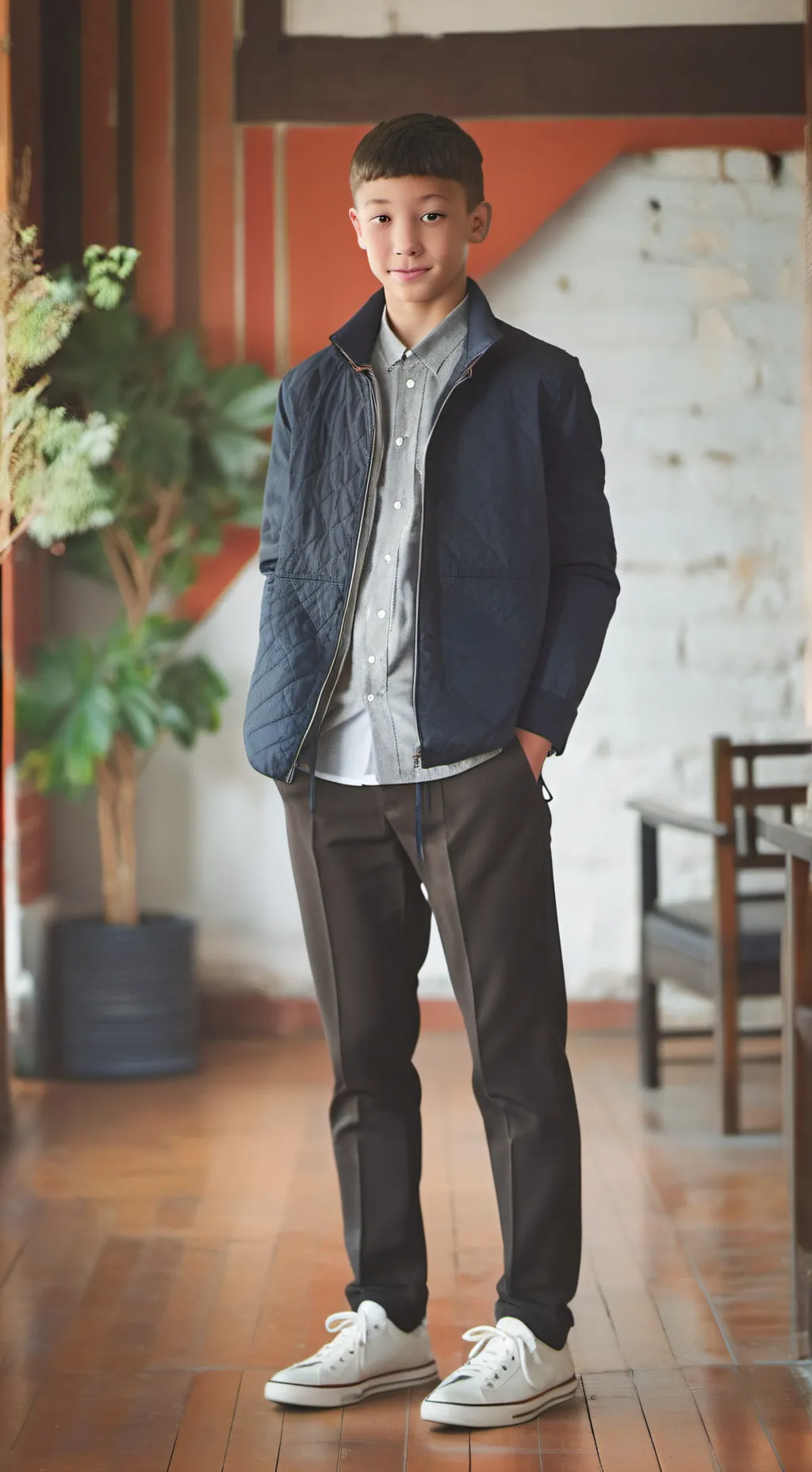 ai character: justin background