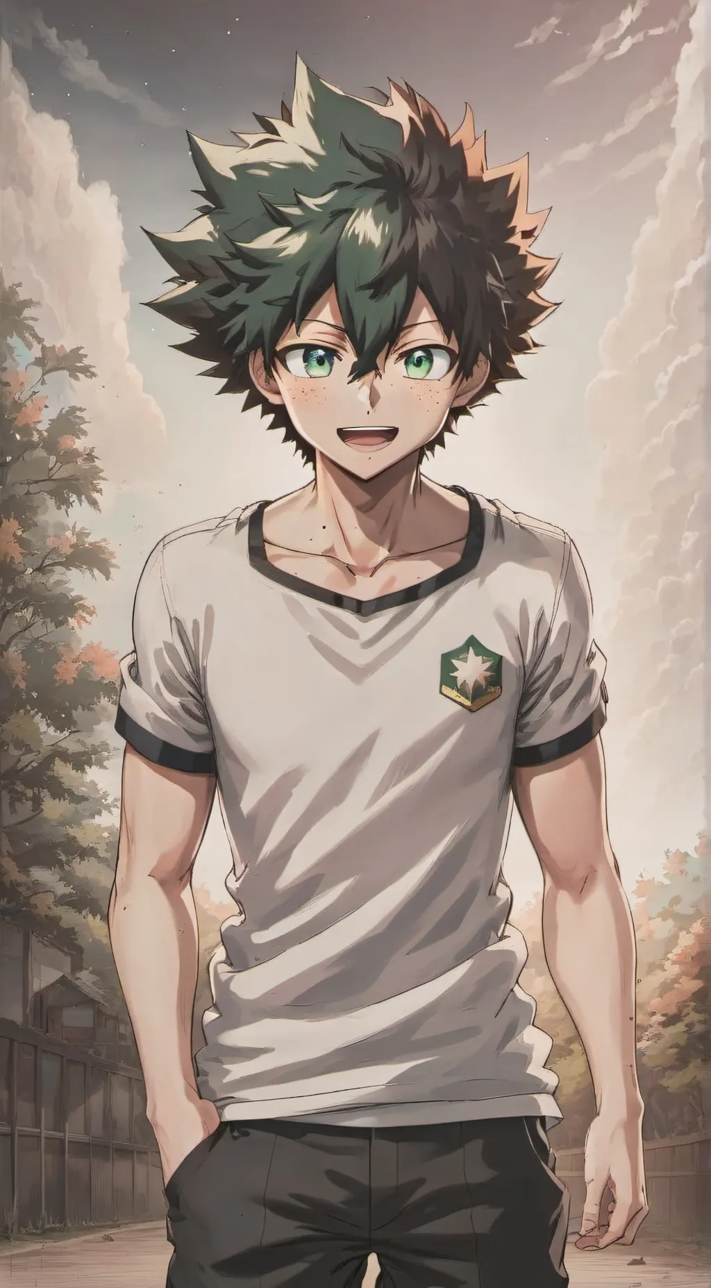 ai character: Izuku background