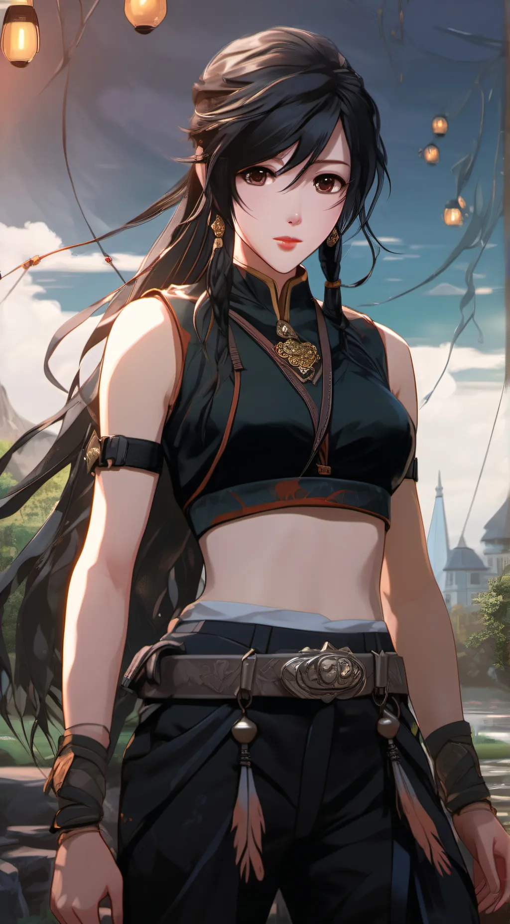 ai character: YUNDBLUD background