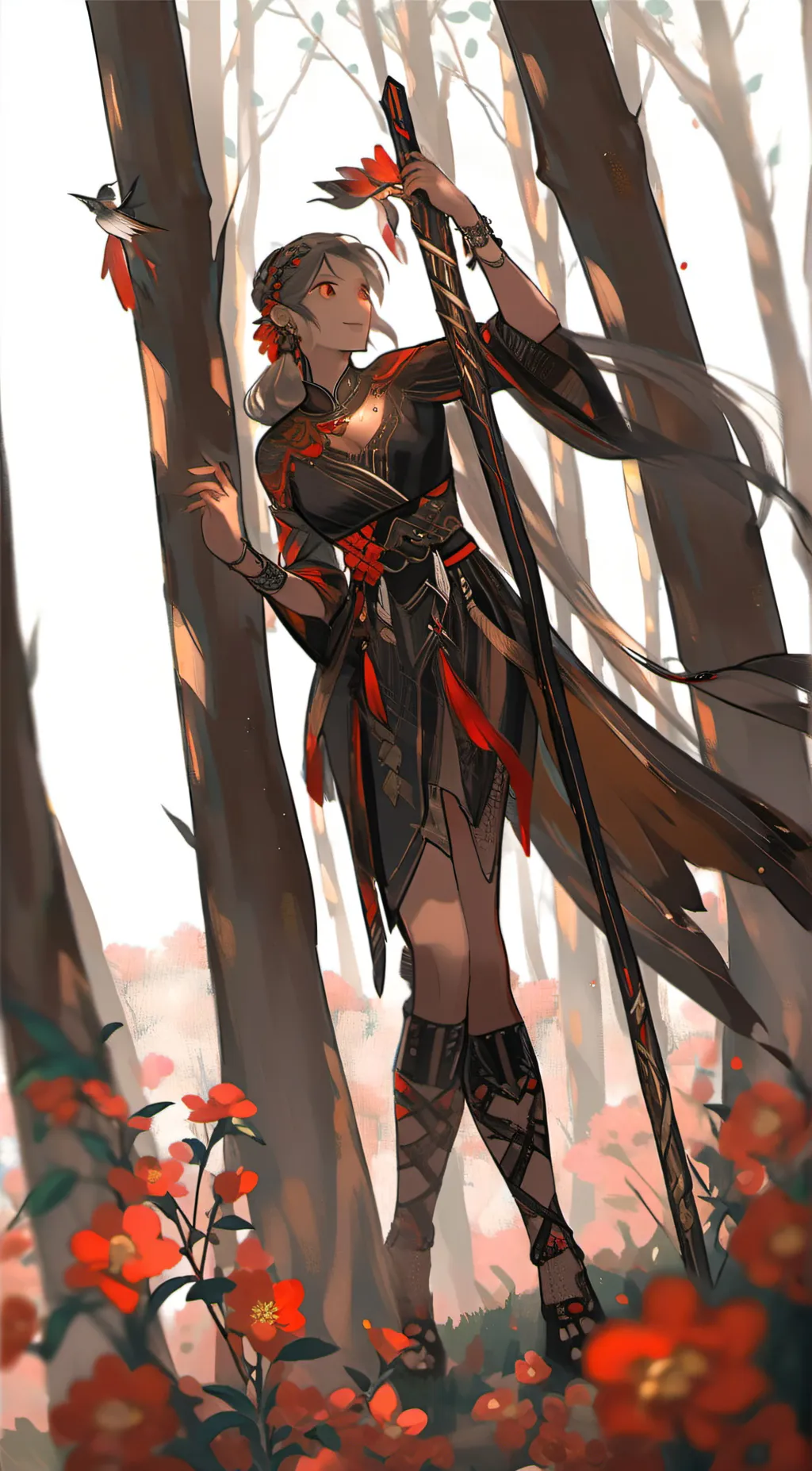 ai character: bakudeku  background