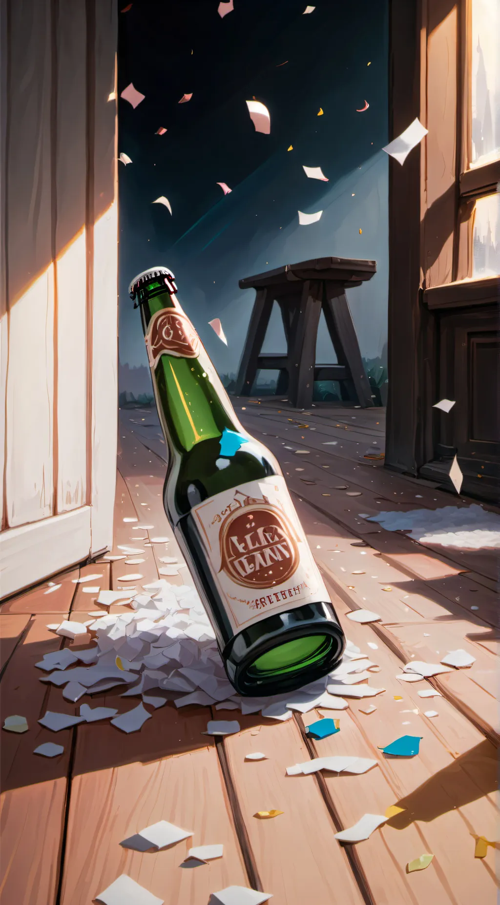 ai character: A:TLA party!!!! background