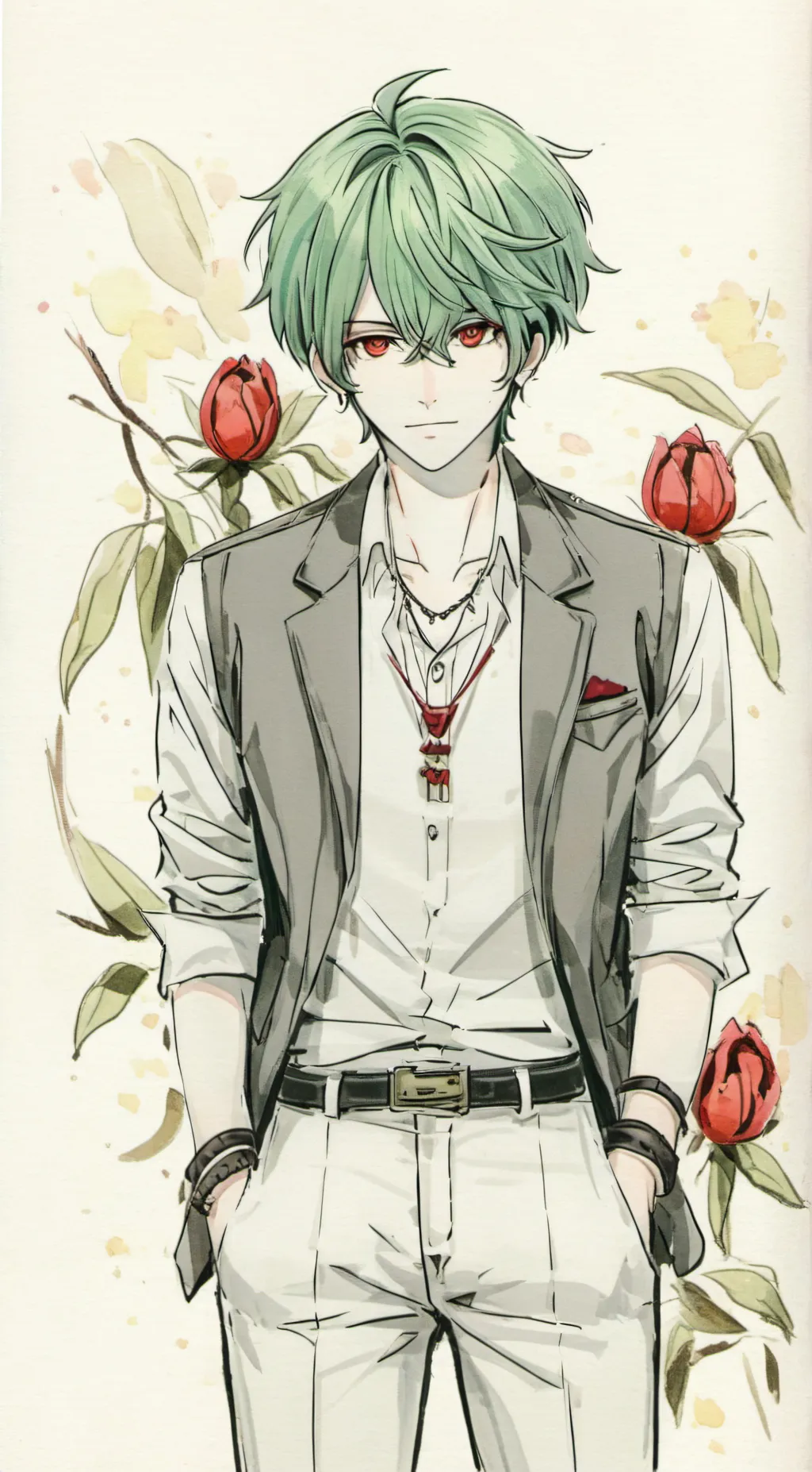 ai character: axel background