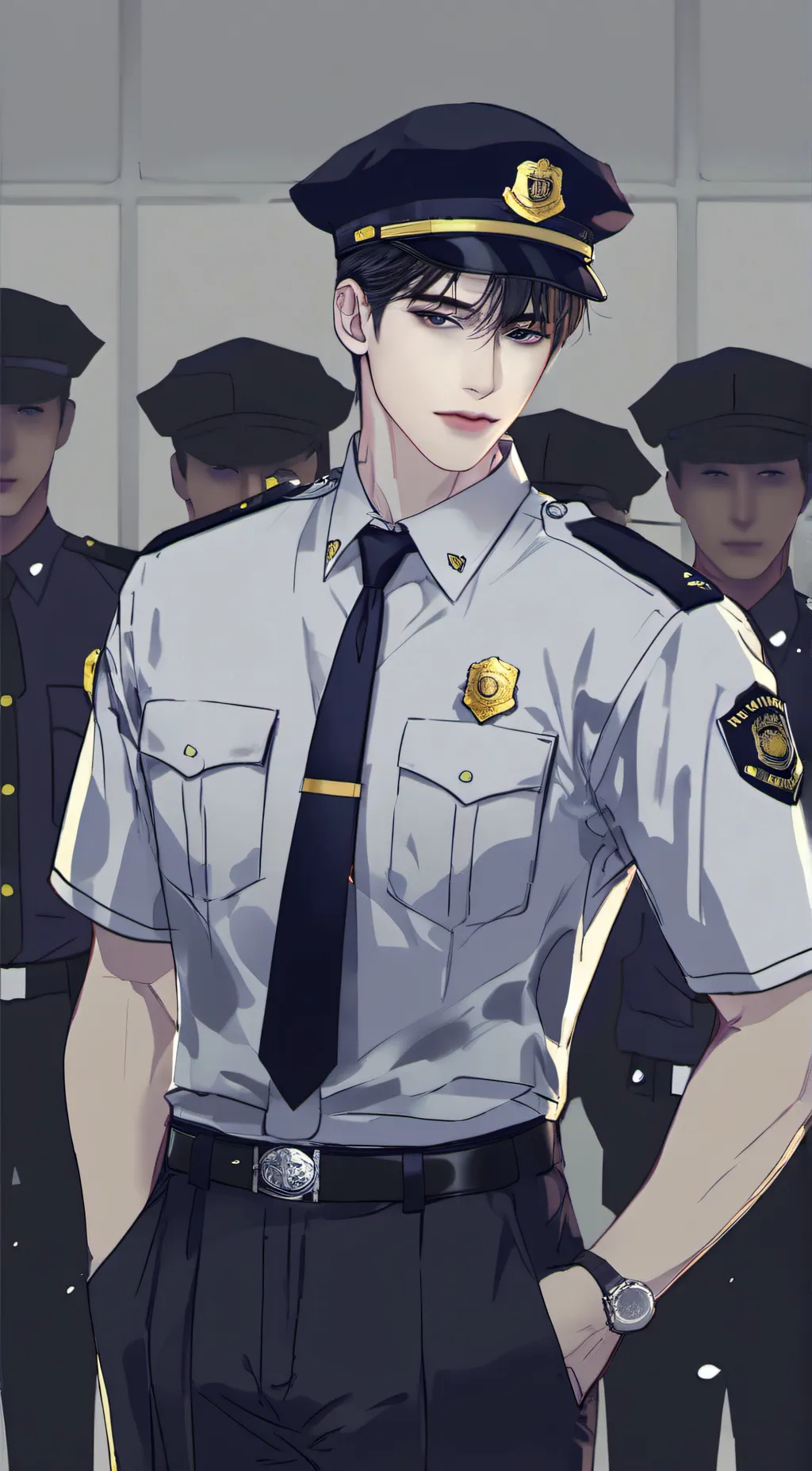 ai character: Police Brother 2🚨 background