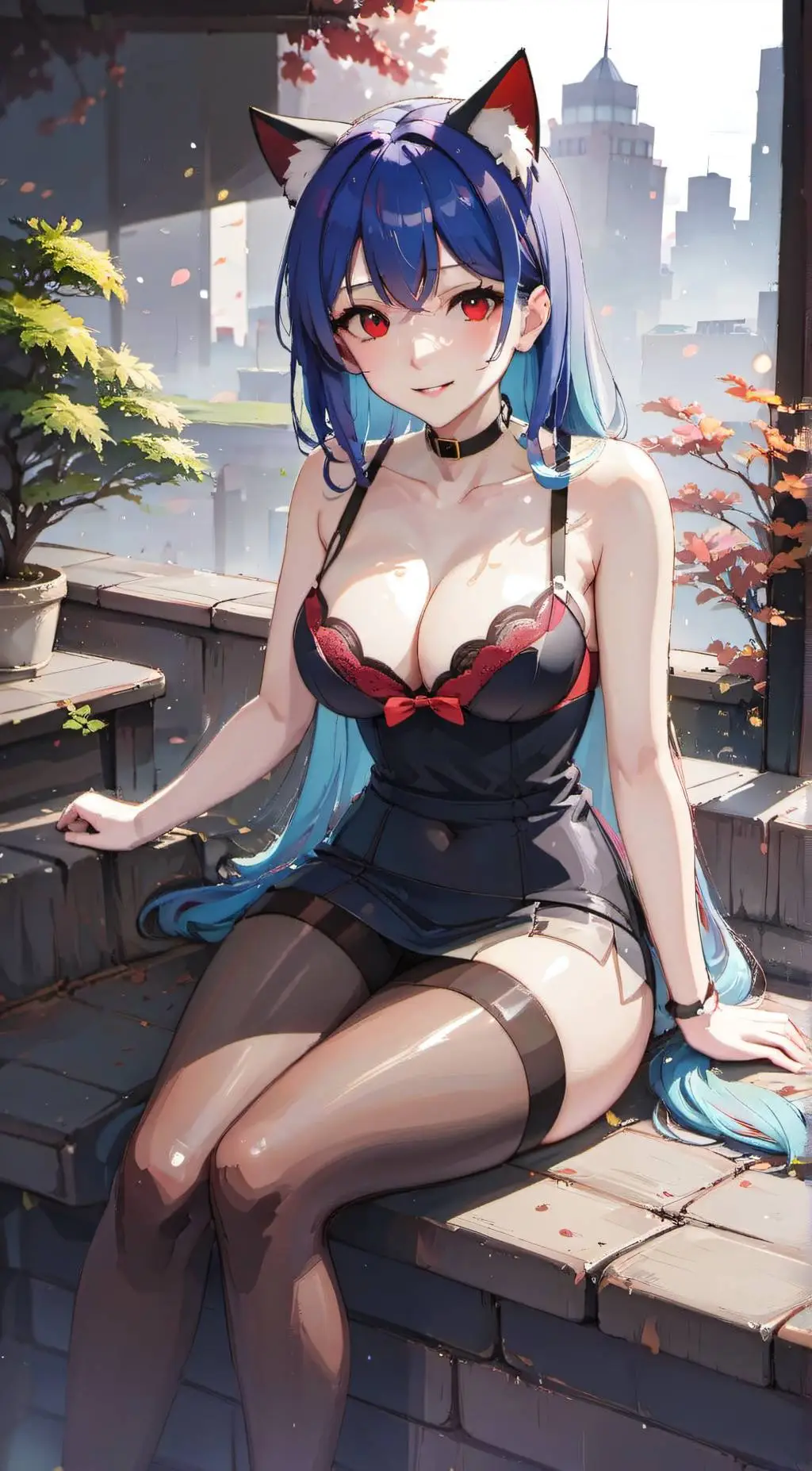 ai character: Nathalia Amanda background