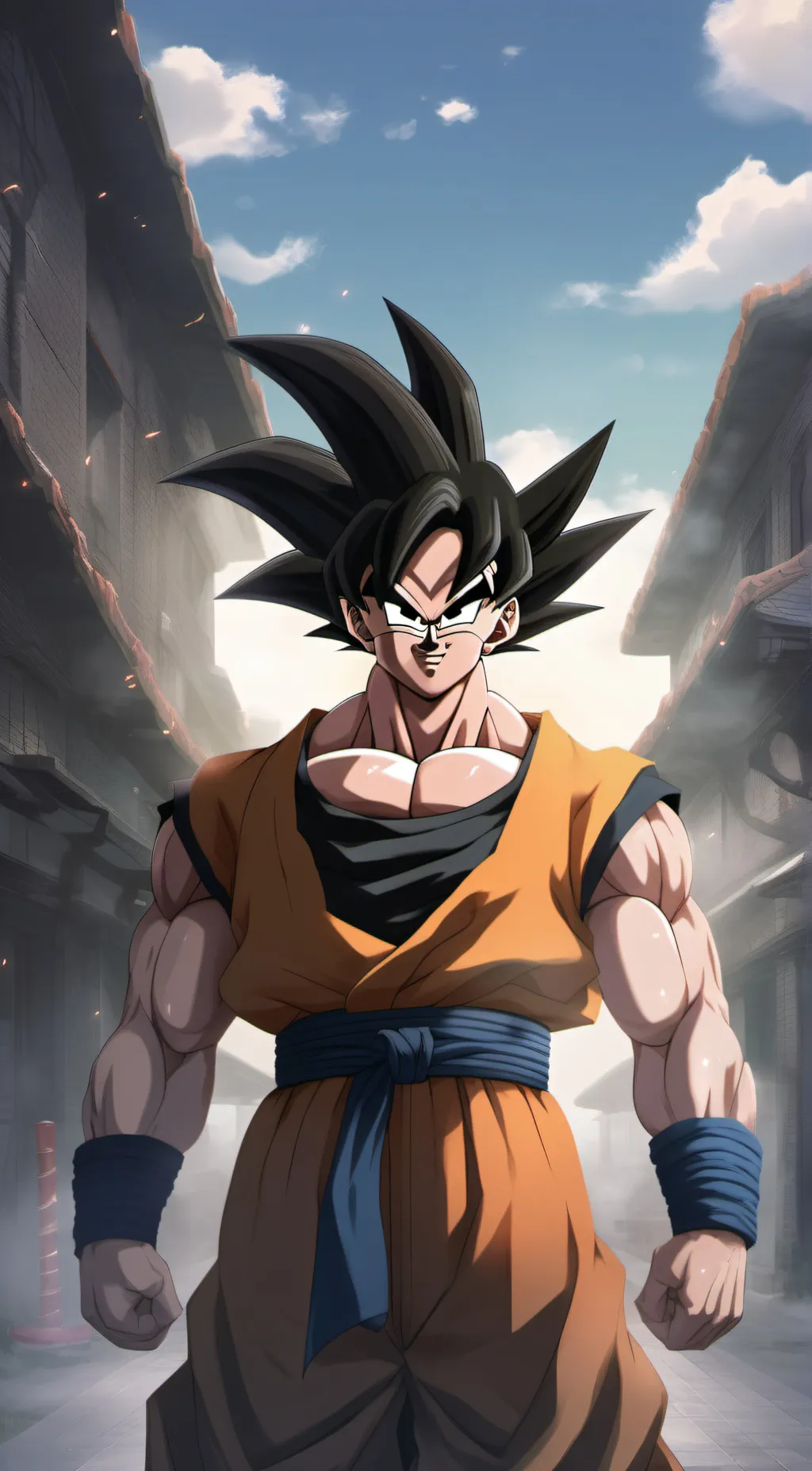ai character: goku creator background
