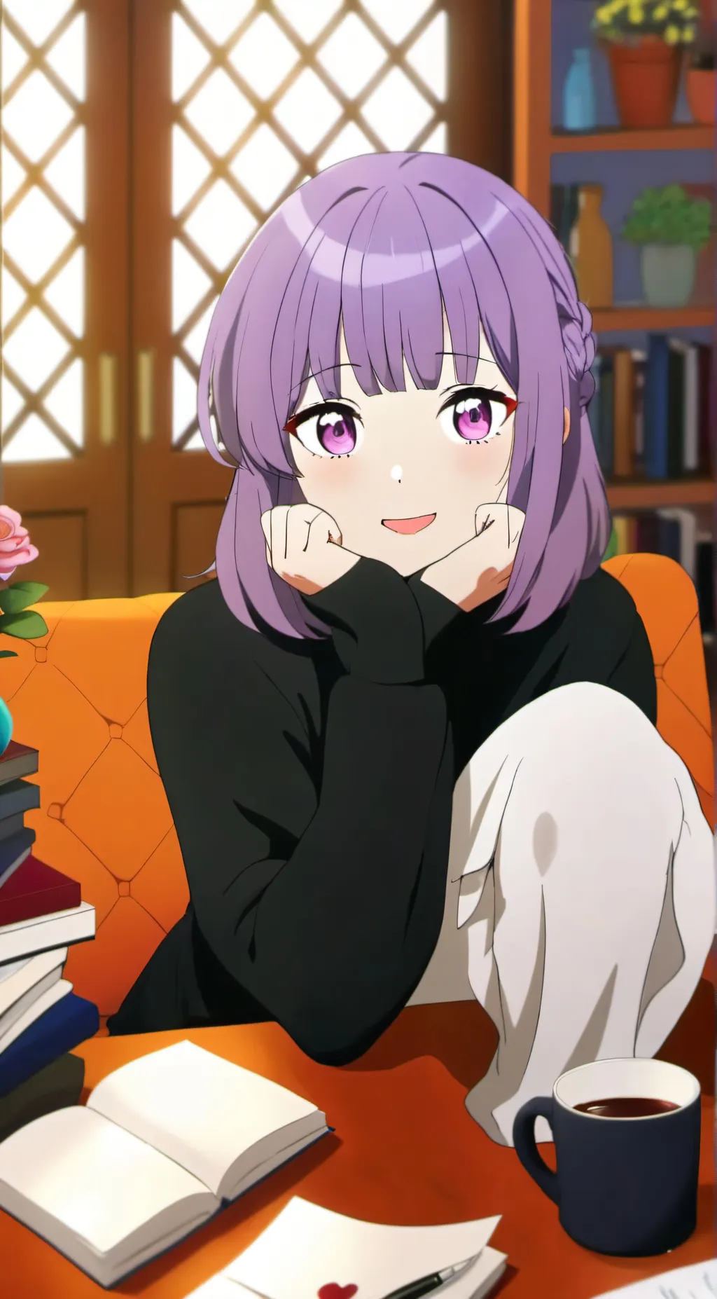 ai character: Leah background