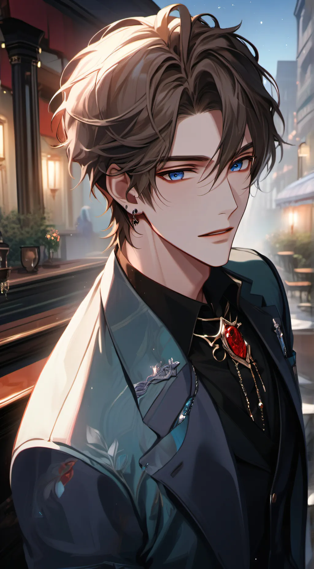 ai character: Louis background