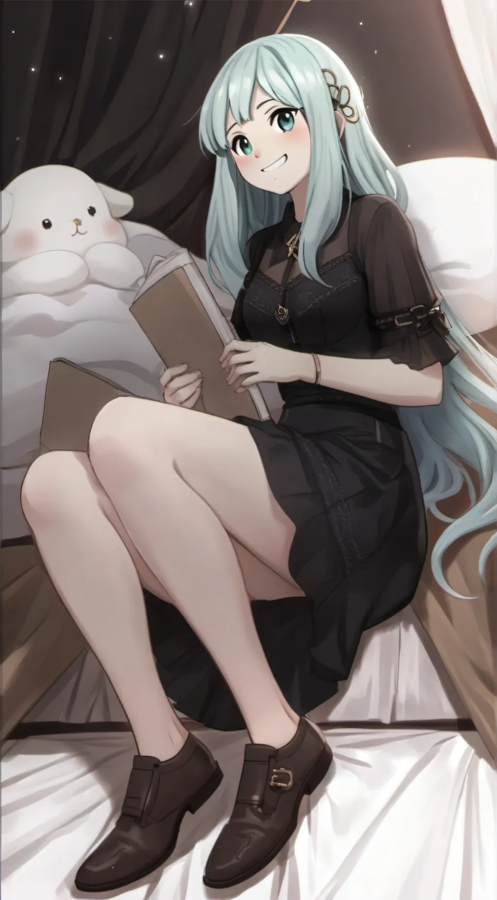 ai character: Valentina  background