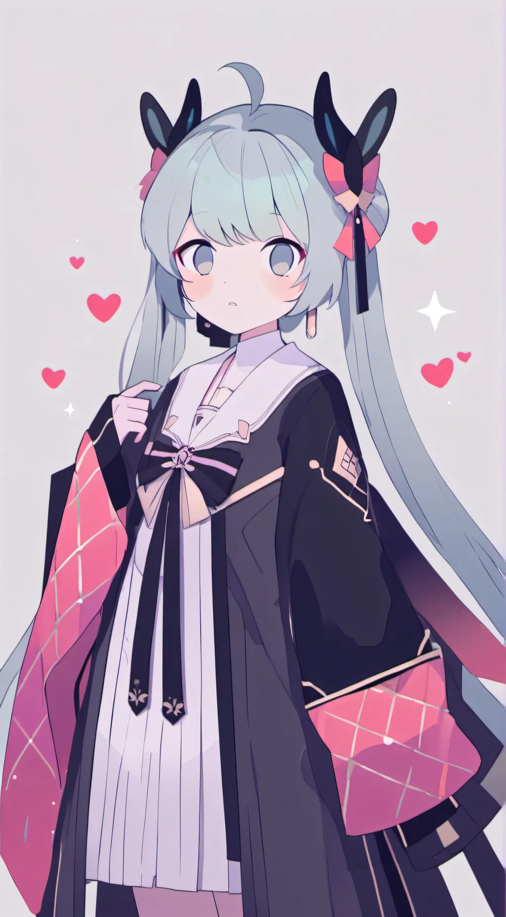 ai character: Miku background
