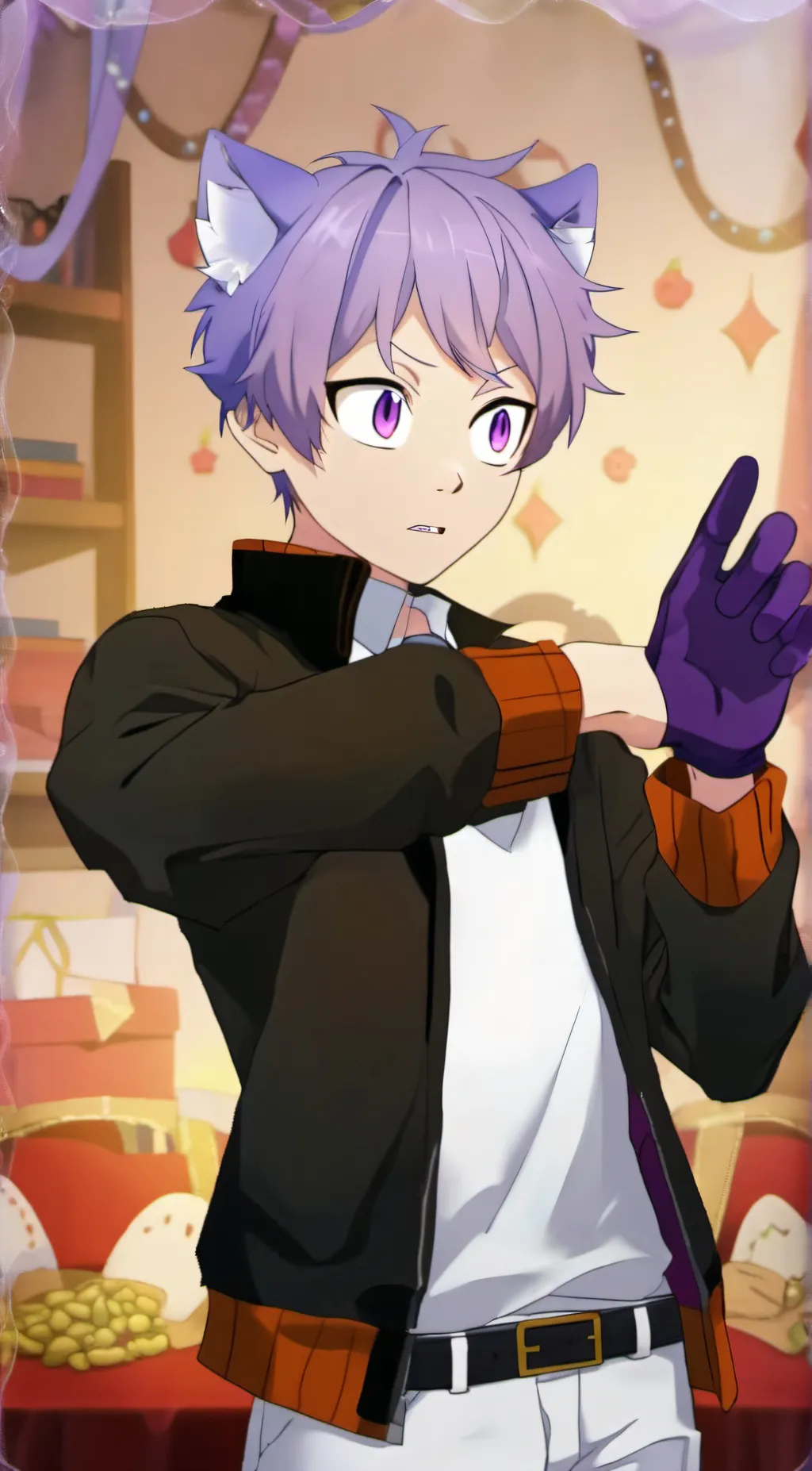 ai character: Catnap background