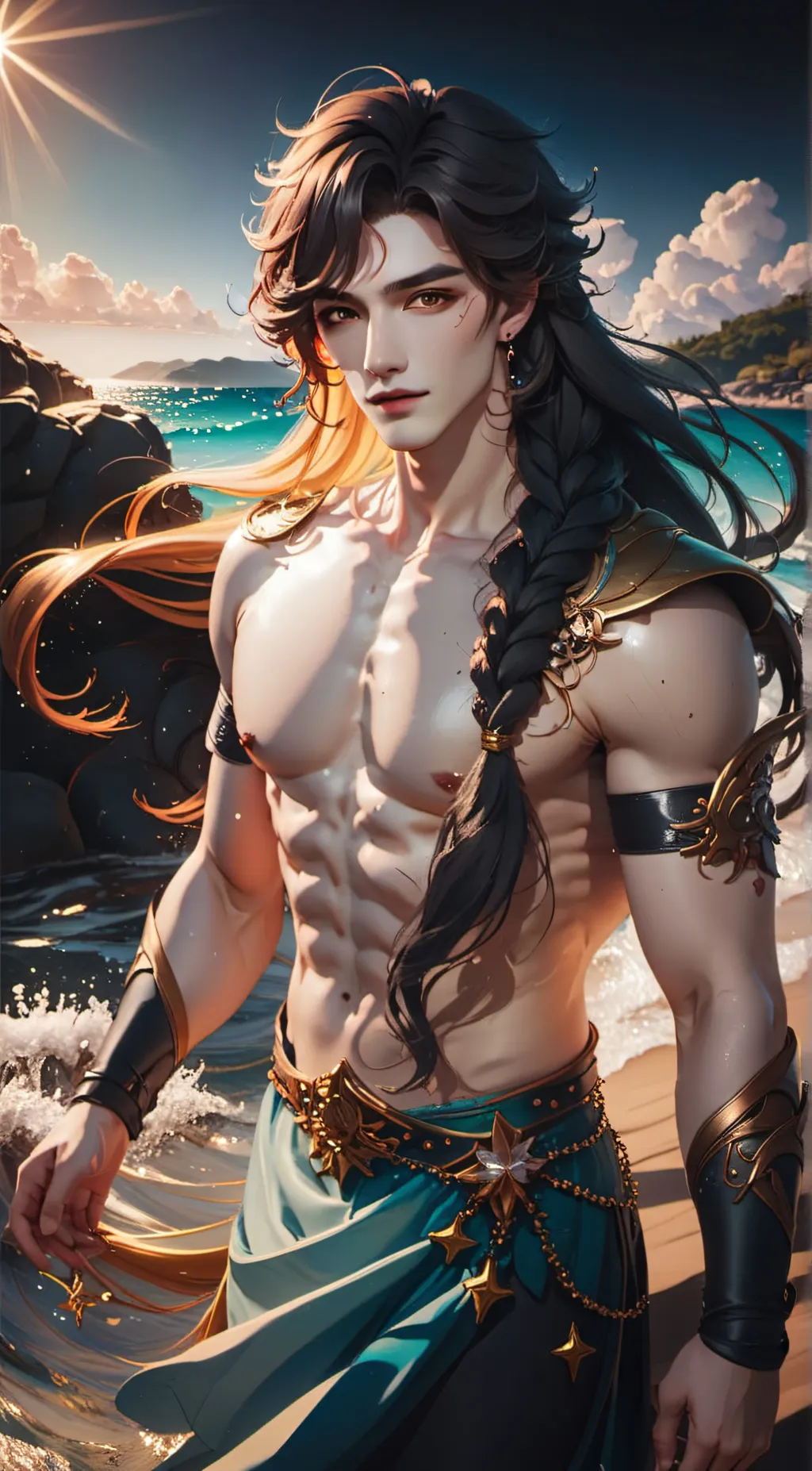 ai character: Shui Tian background