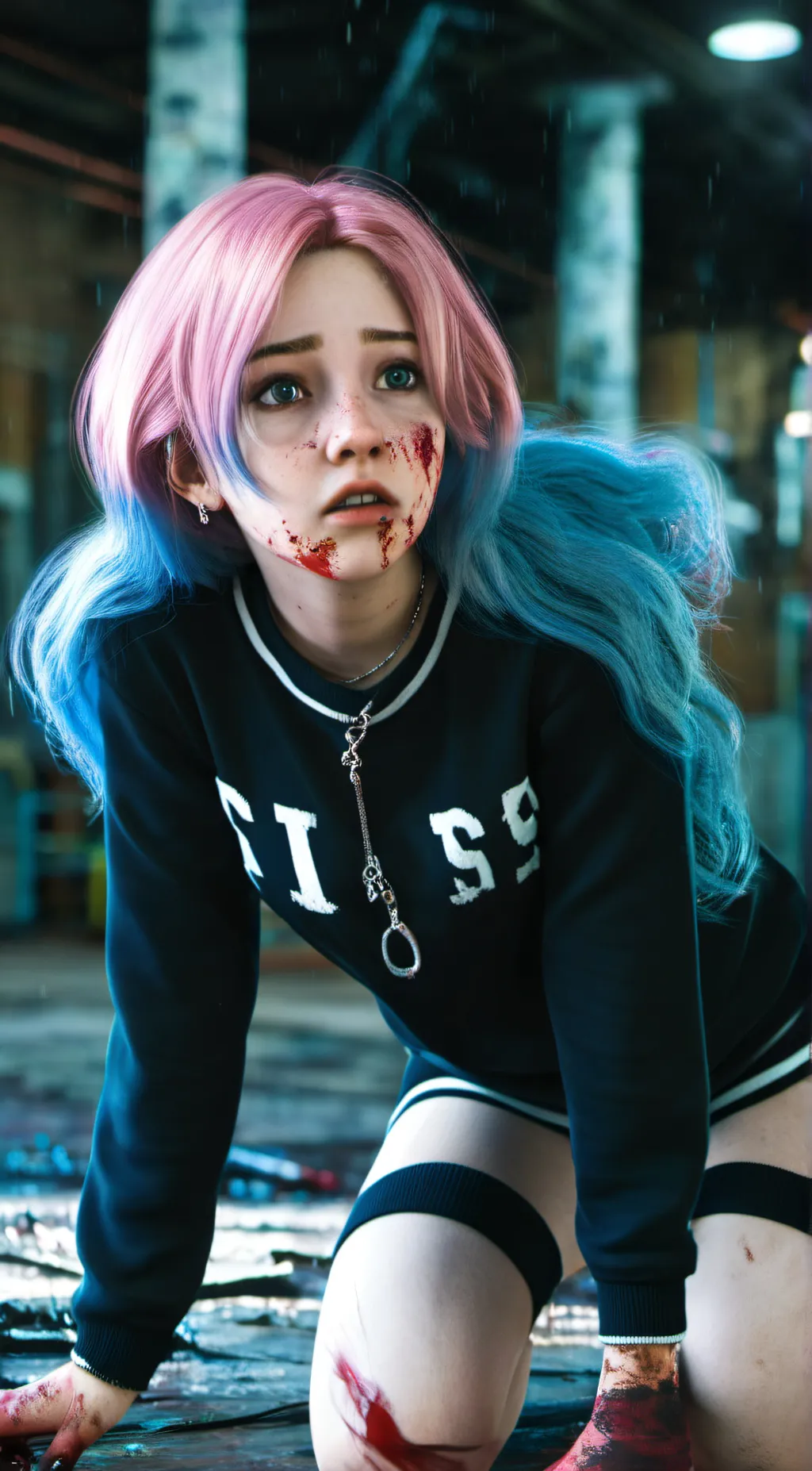 ai character: Charlie A background