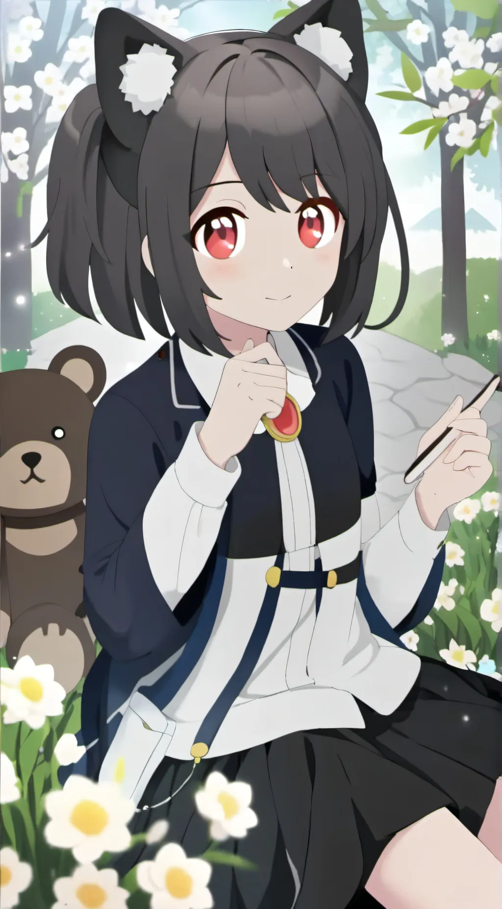 ai character: Liliac background