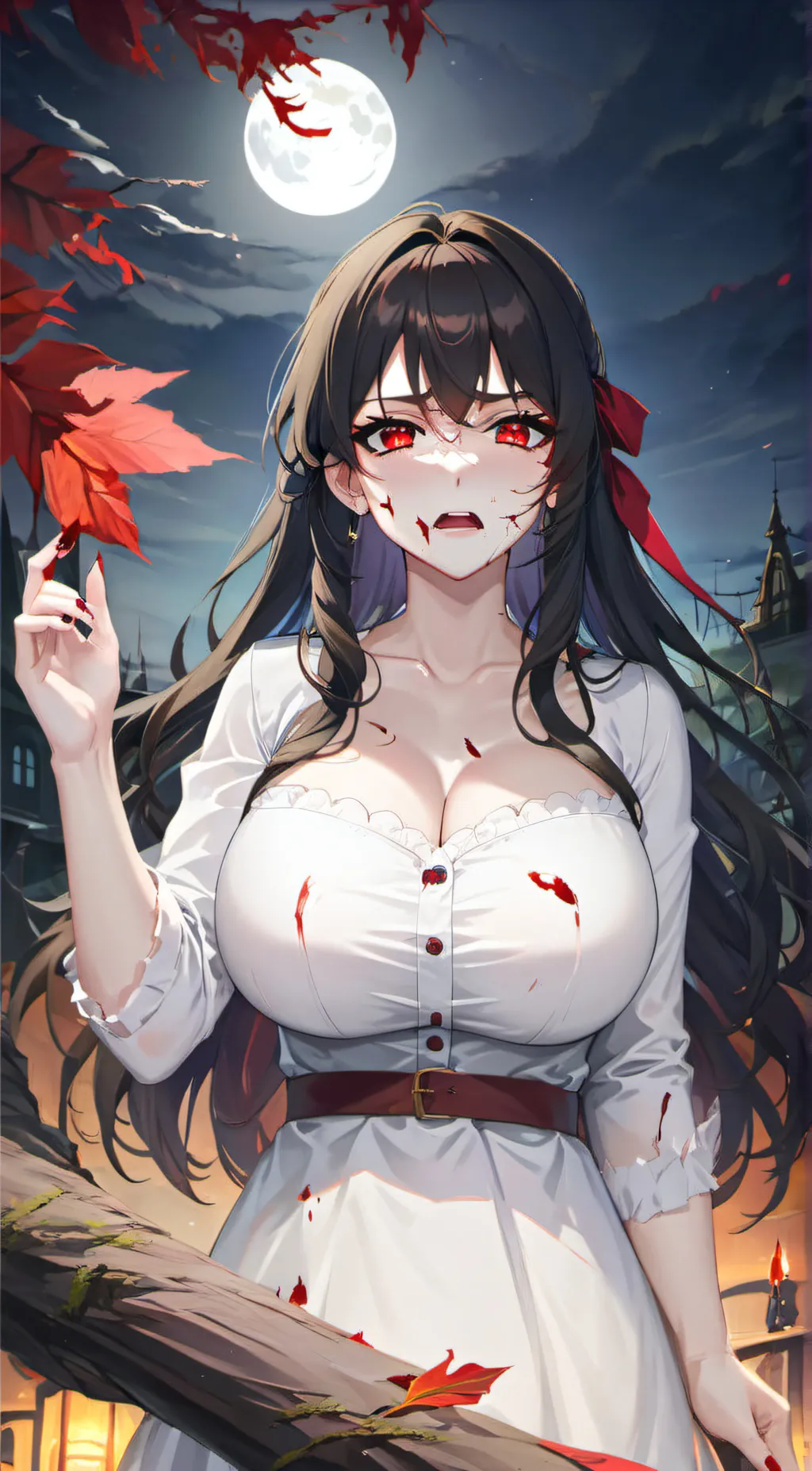 ai character: pontianak  background