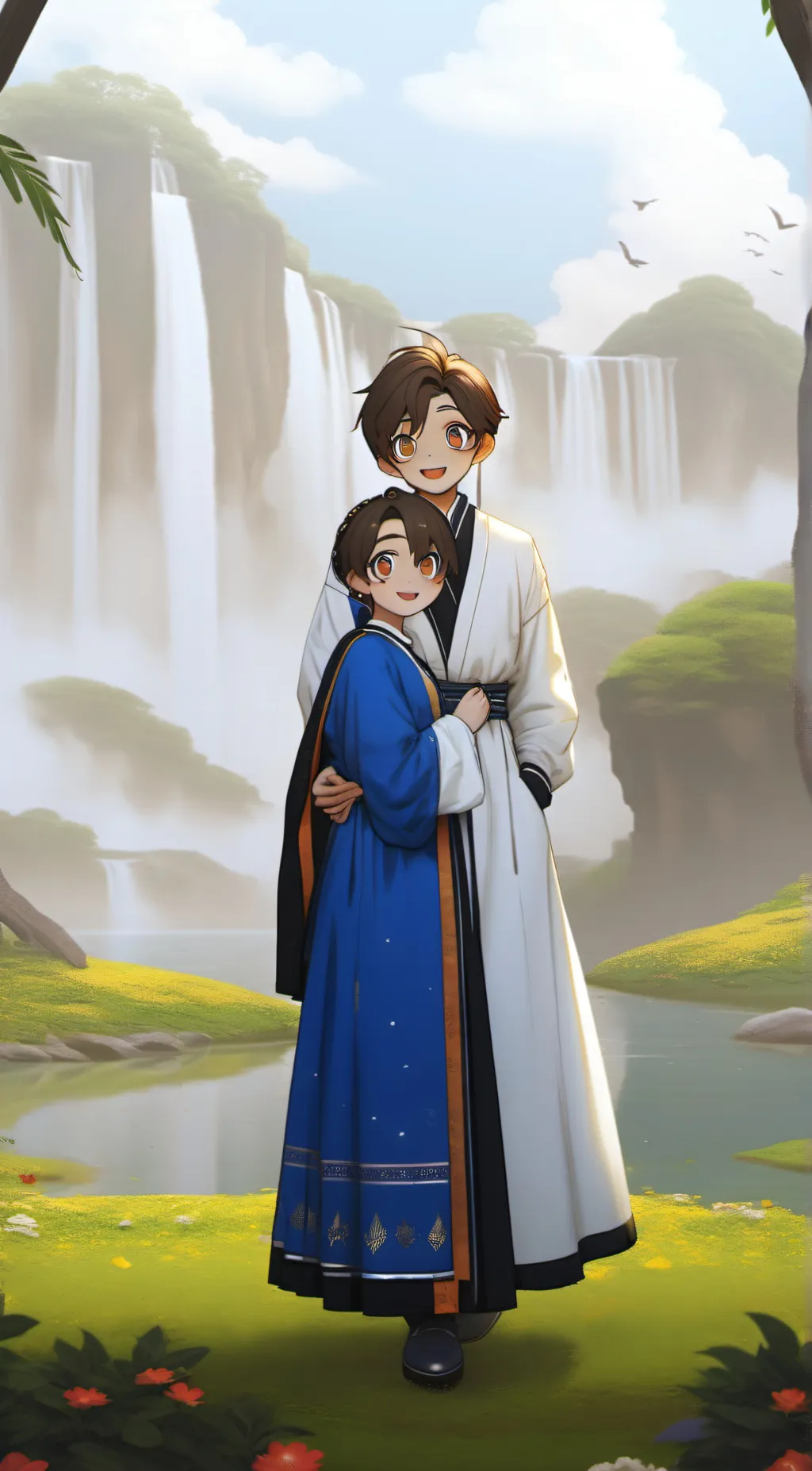 ai character: Glitch  background