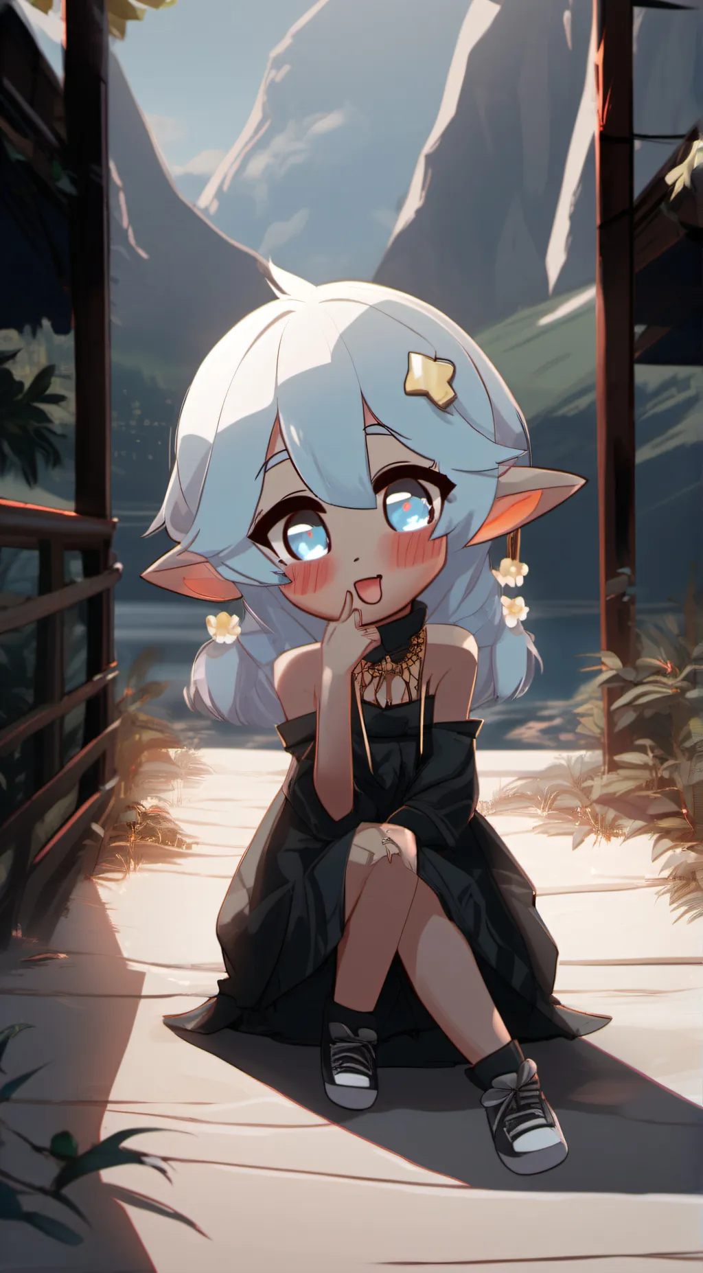 ai character: Olivia background