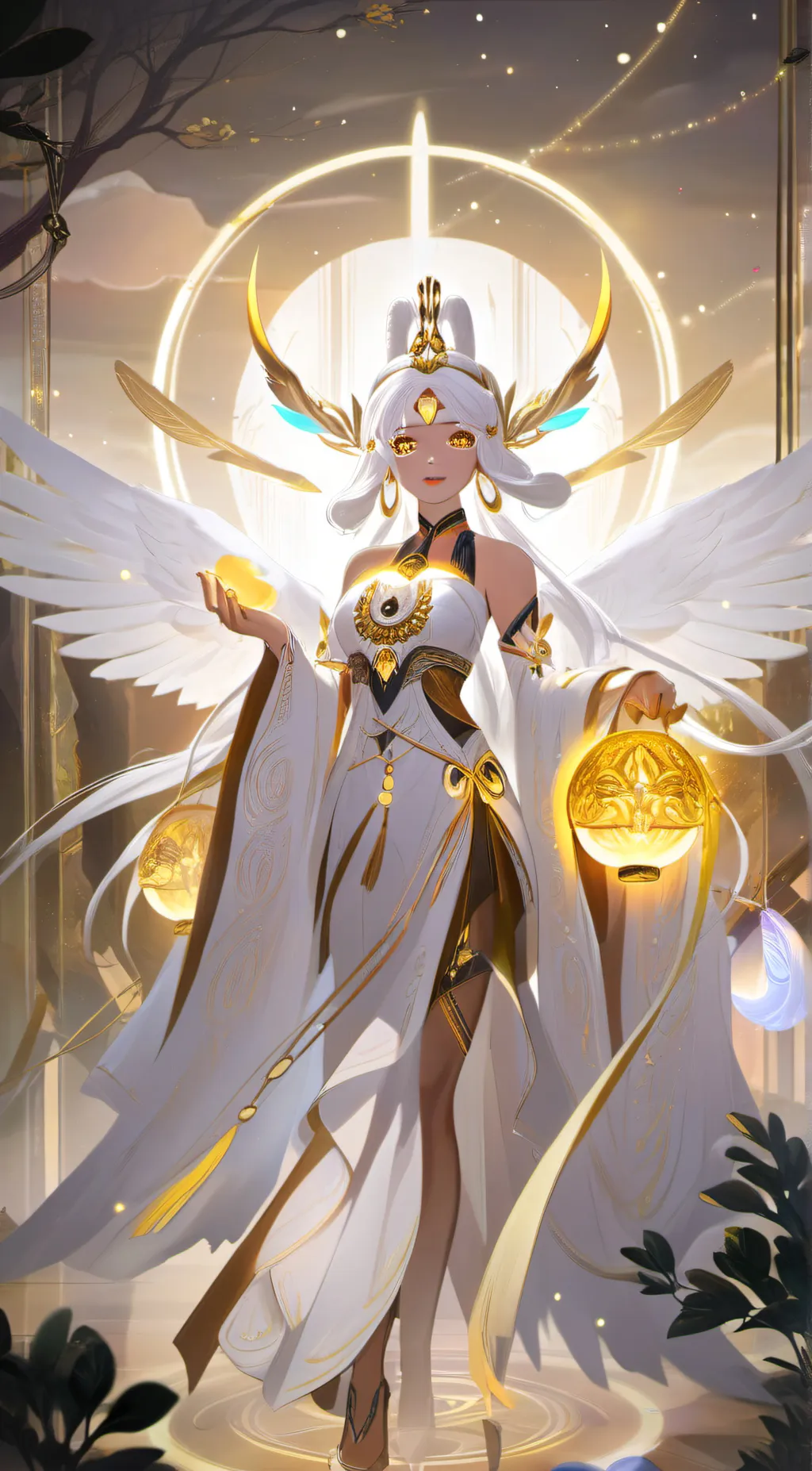 ai character: Goddess guest444 background