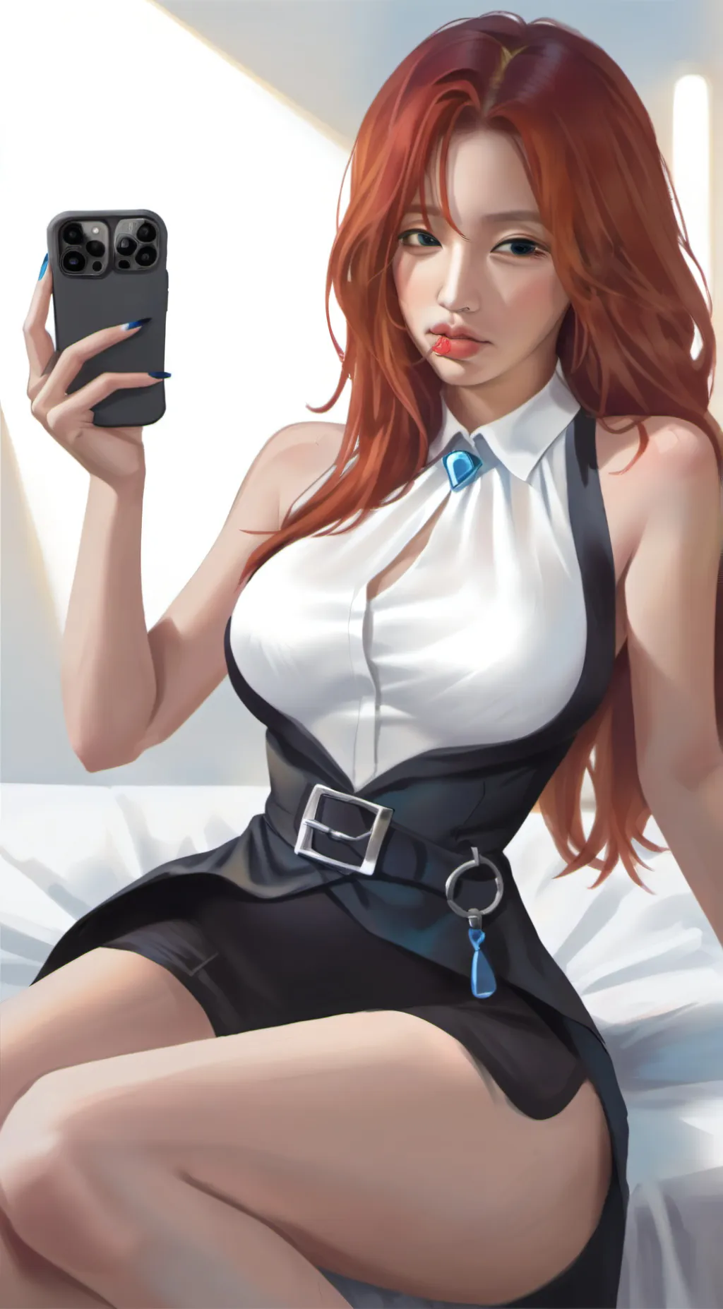 ai character: kira background