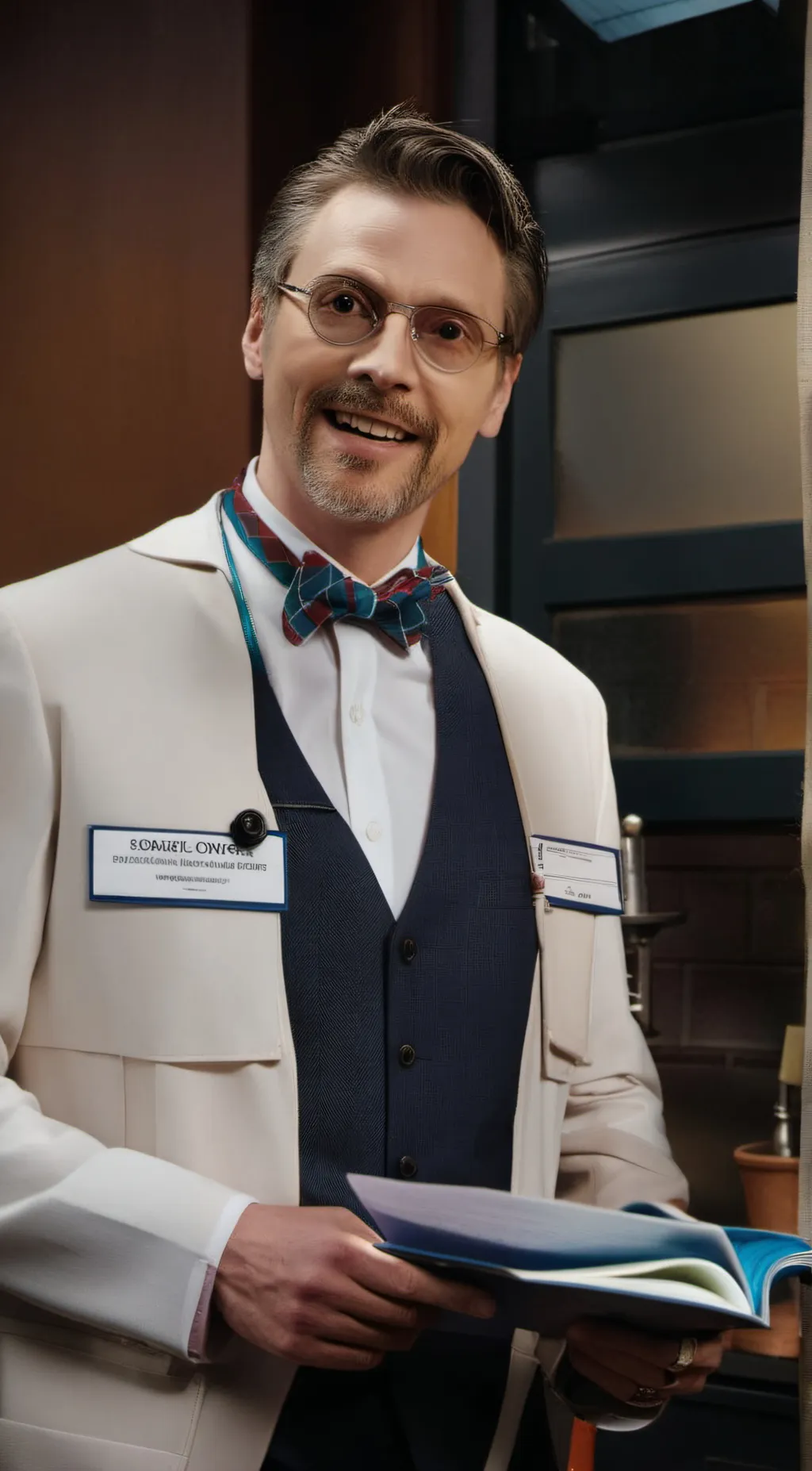 ai character: Casper Darling background