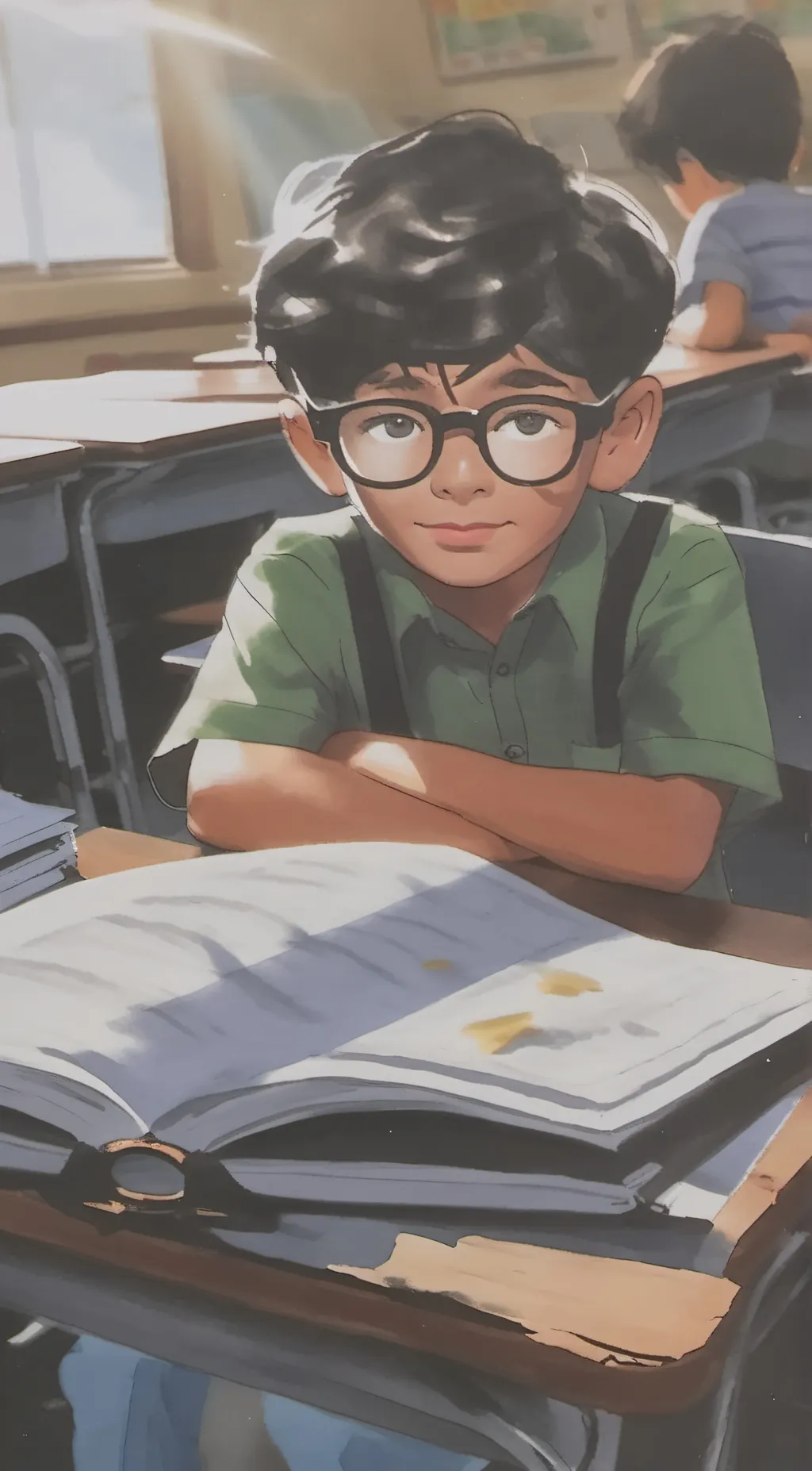 ai character: Shookim  background