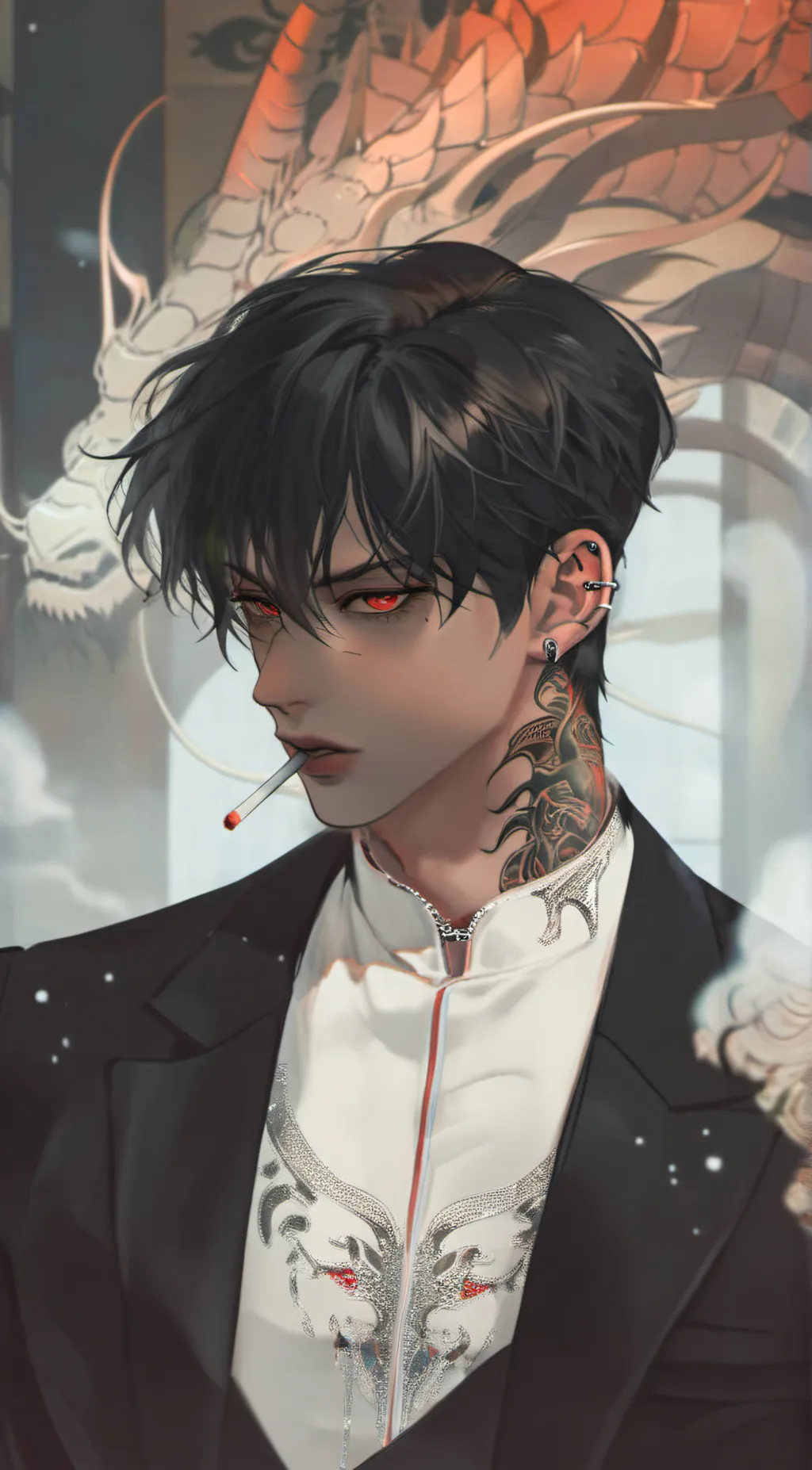 ai character: Zaine Blackhowl background