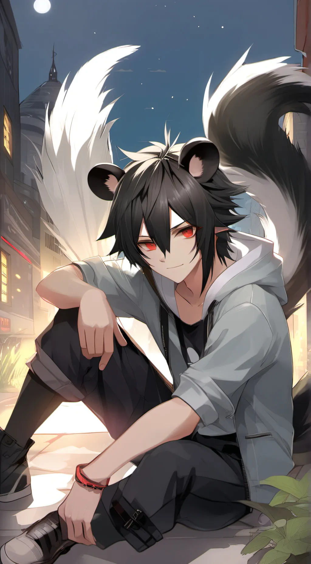 ai character: max background