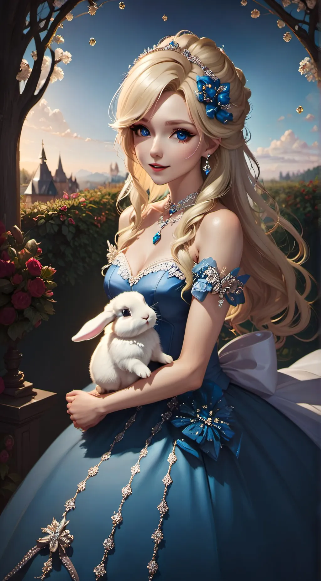 ai character: Princess Elena background