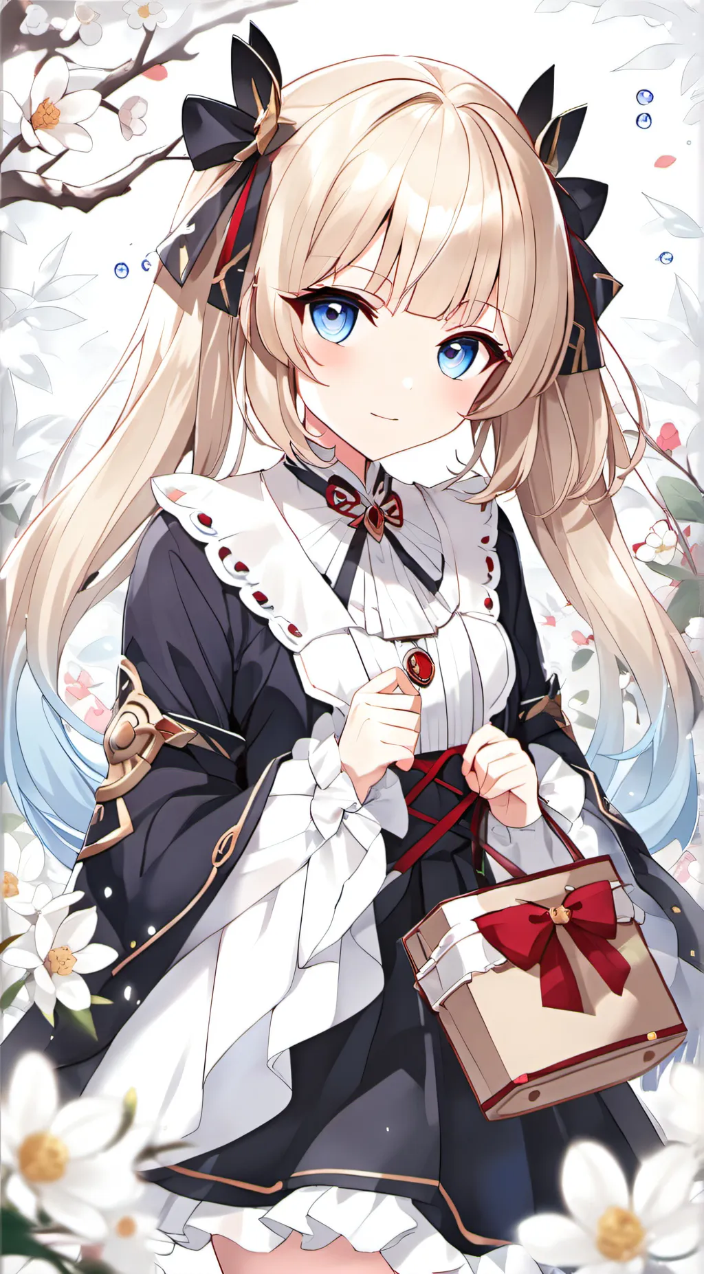 ai character: Luna Shirokira background