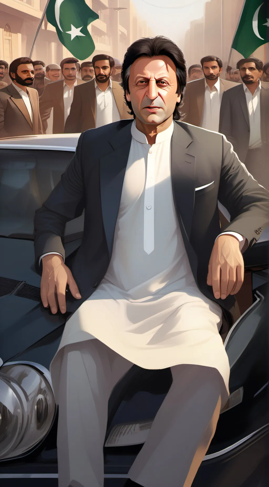 ai character: imran khan background