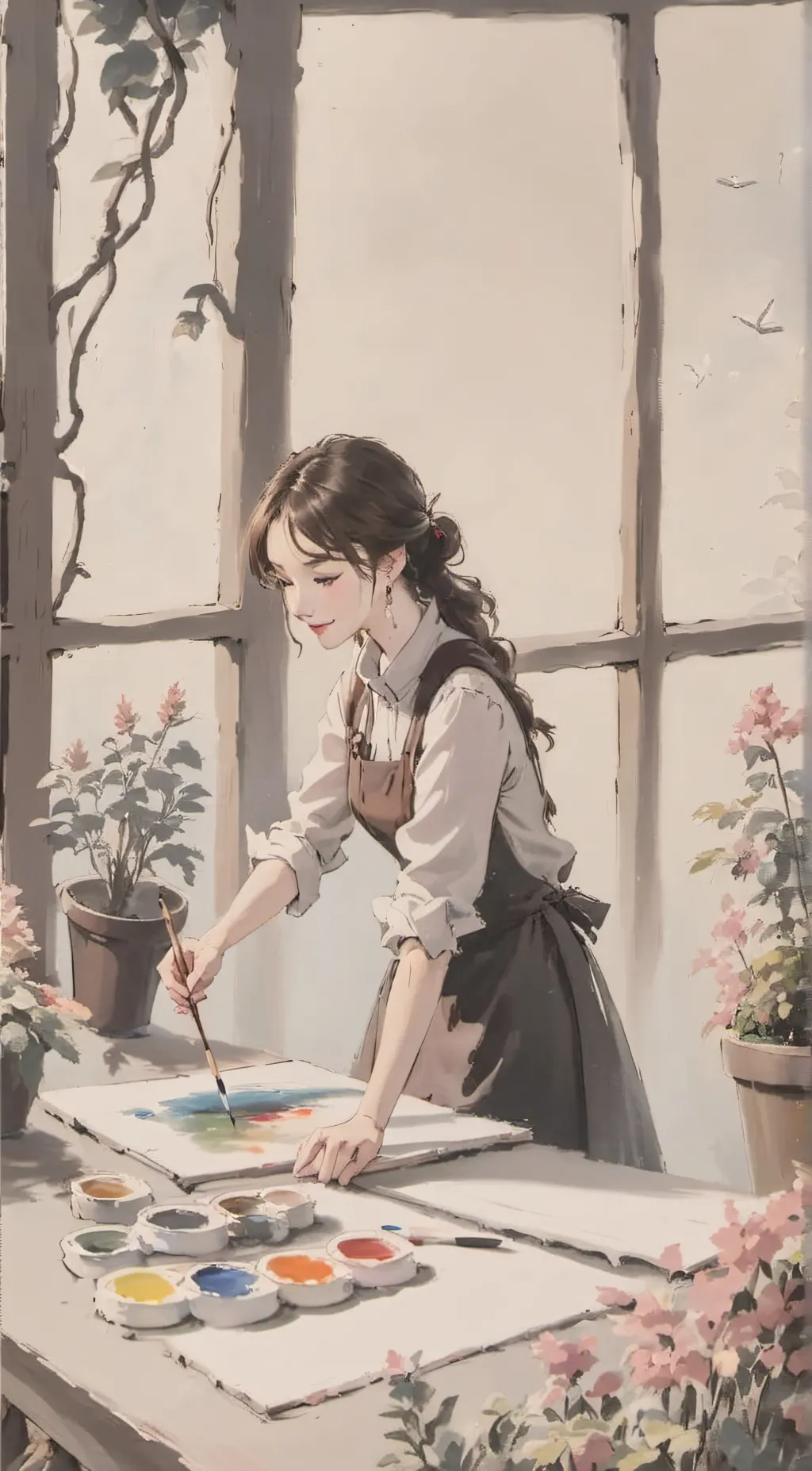 ai character: lorena background