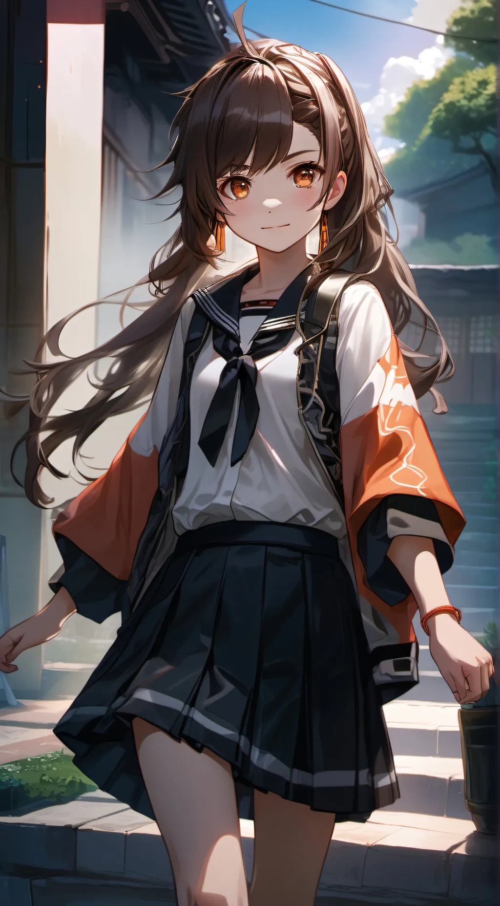 ai character: Ellie  background