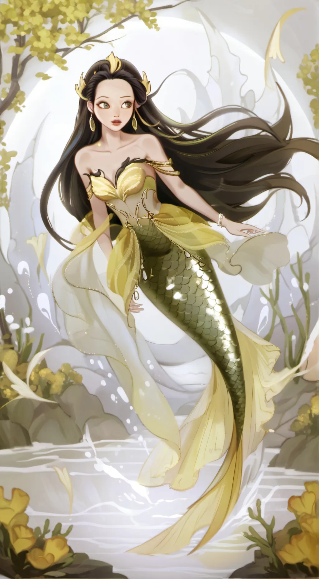 ai character: Serena background