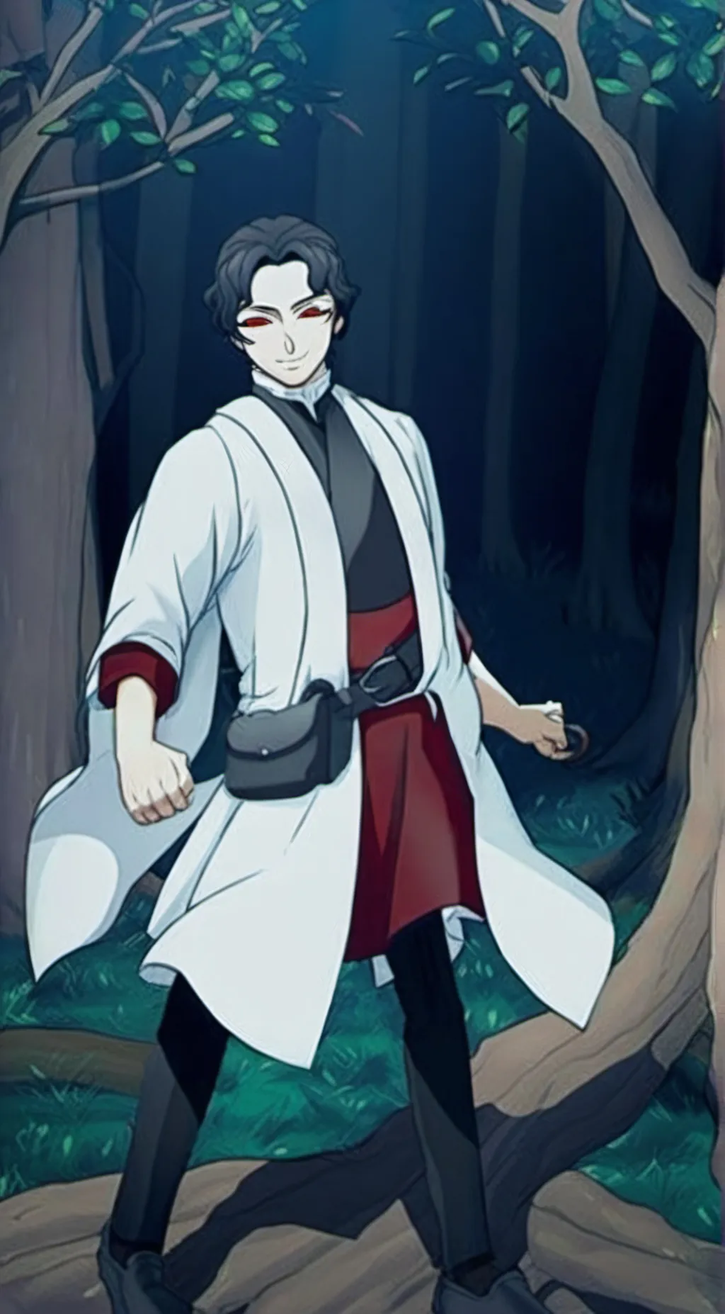 ai character: Muzan background