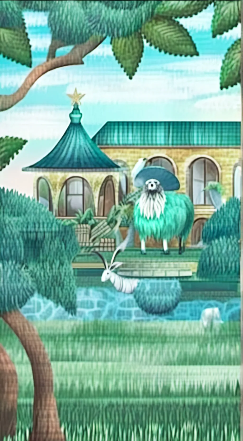 ai character: POKEMON SCHOOL background