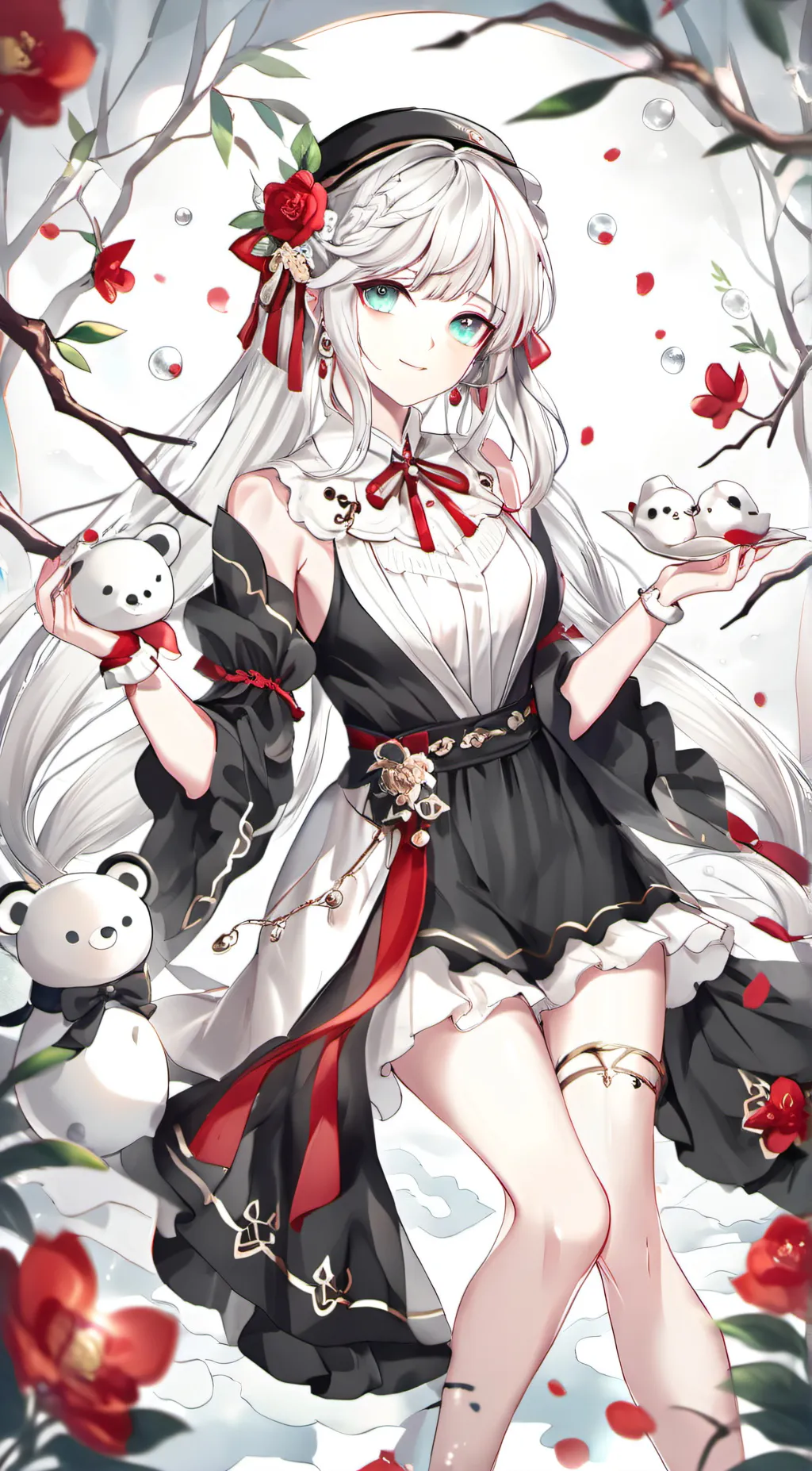 ai character: mochi spieces background