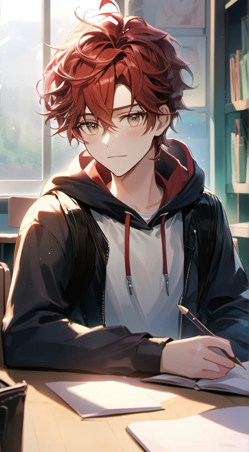 ai character: Santiago background