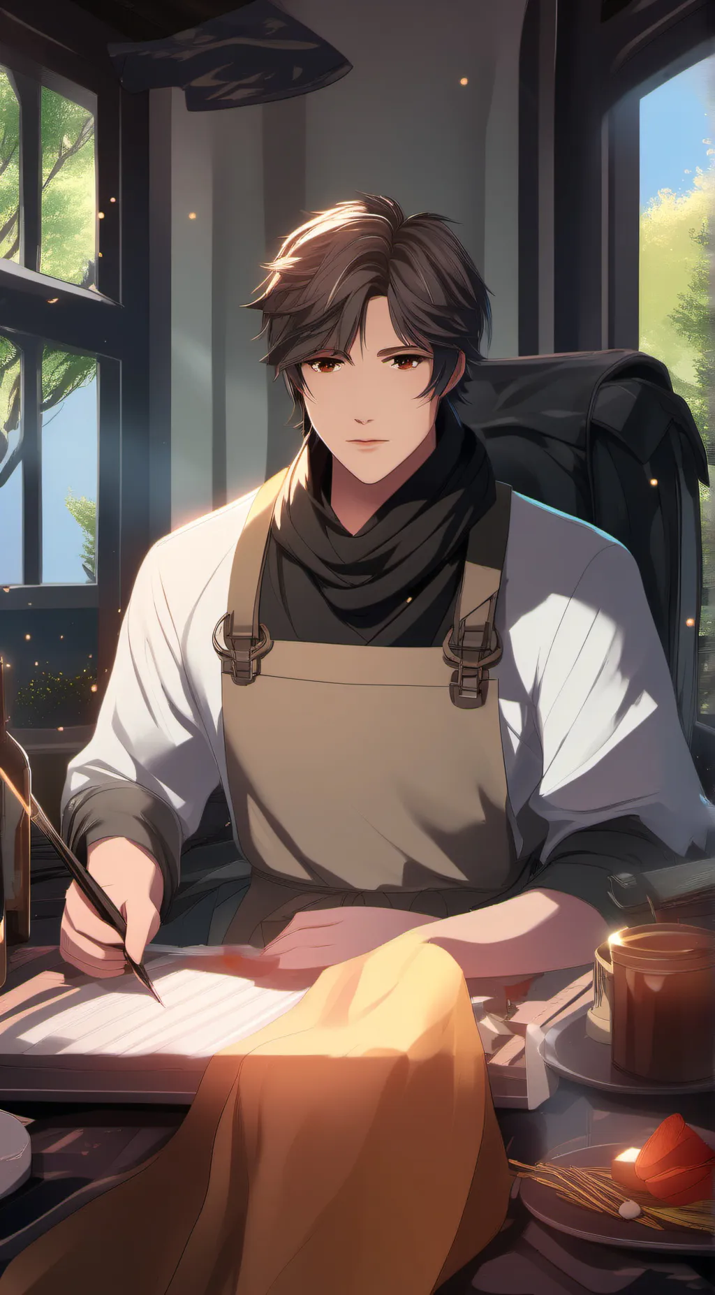 ai character: Henry background